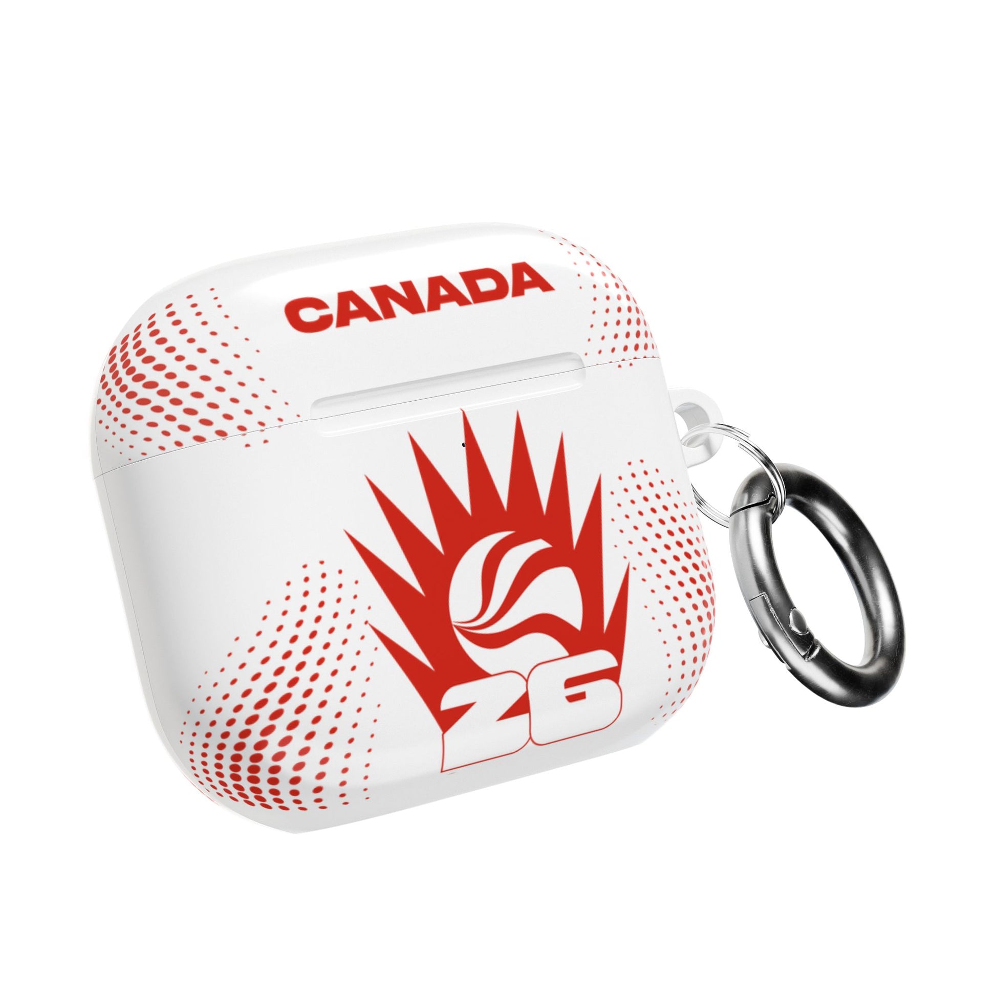 Canada-themed AirPod Case, Cute Earbud Protector, Gifts for Music Lovers, Sports Fans, Fun Accessory for Holidays
