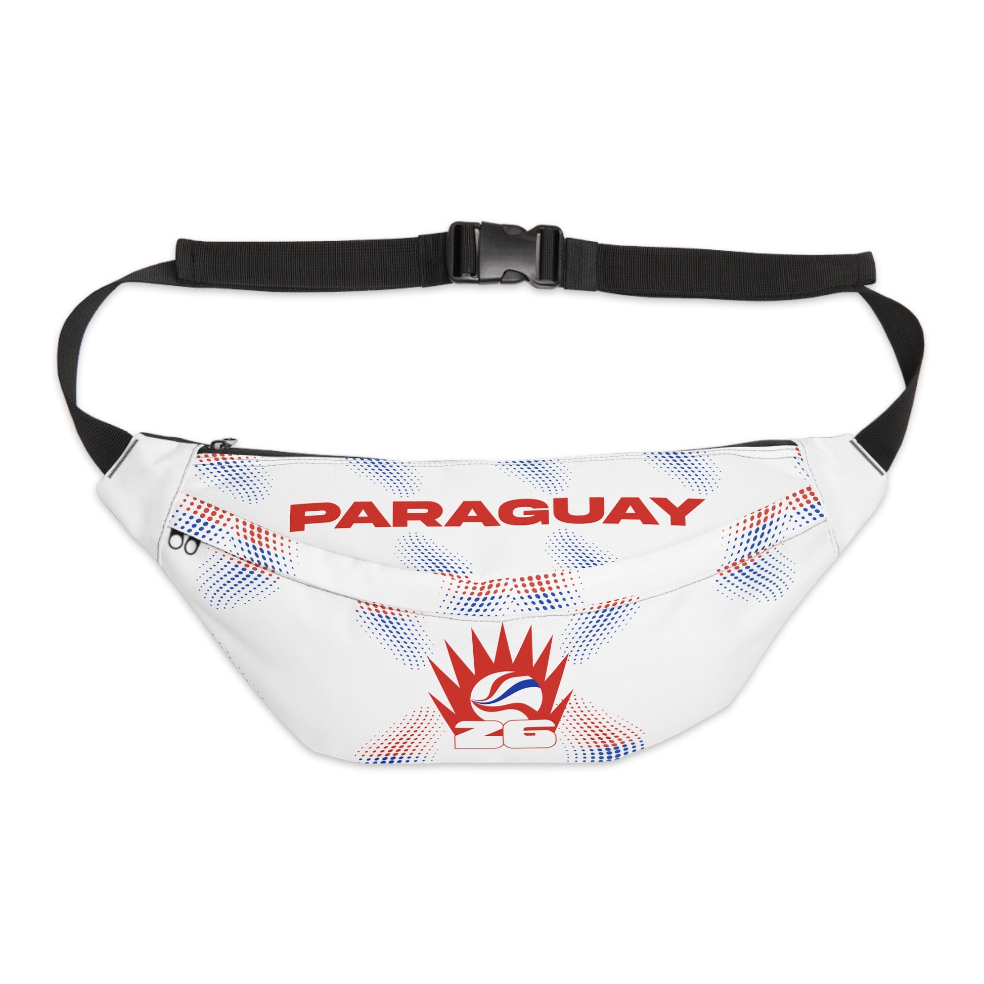 Paraguay- Stylish Large Fanny Pack for Everyday Use, Travel Accessory, Sporty Bag, Festival Essentials, Unisex Hip Pack
