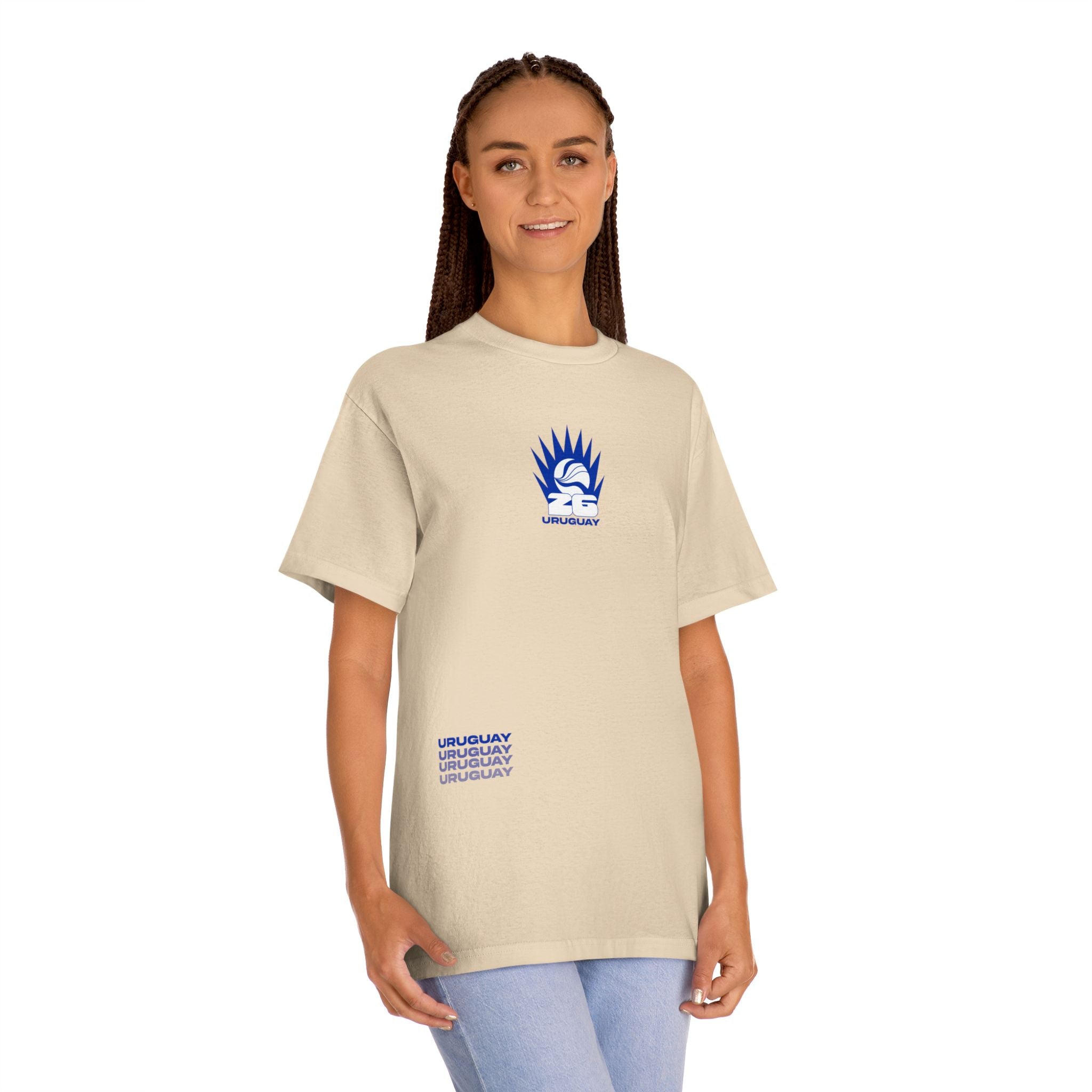 Uruguay-Inspired Unisex Classic Tee | Summer Vibes, Travel Souvenir, Casual Wear, Gift for Him/Her, Festival Apparel
