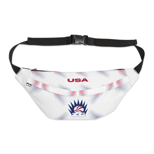 USA-Stylish Large Fanny Pack for Everyday Use, Travel Accessory, Sporty Bag, Festival Essentials, Unisex Hip Pack