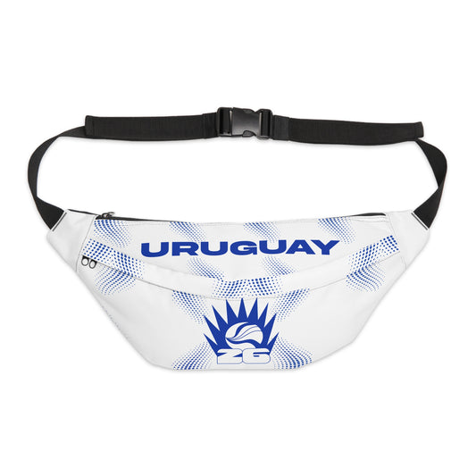 Uruguay- Stylish Large Fanny Pack for Everyday Use, Travel Accessory, Sporty Bag, Festival Essentials, Unisex Hip Pack