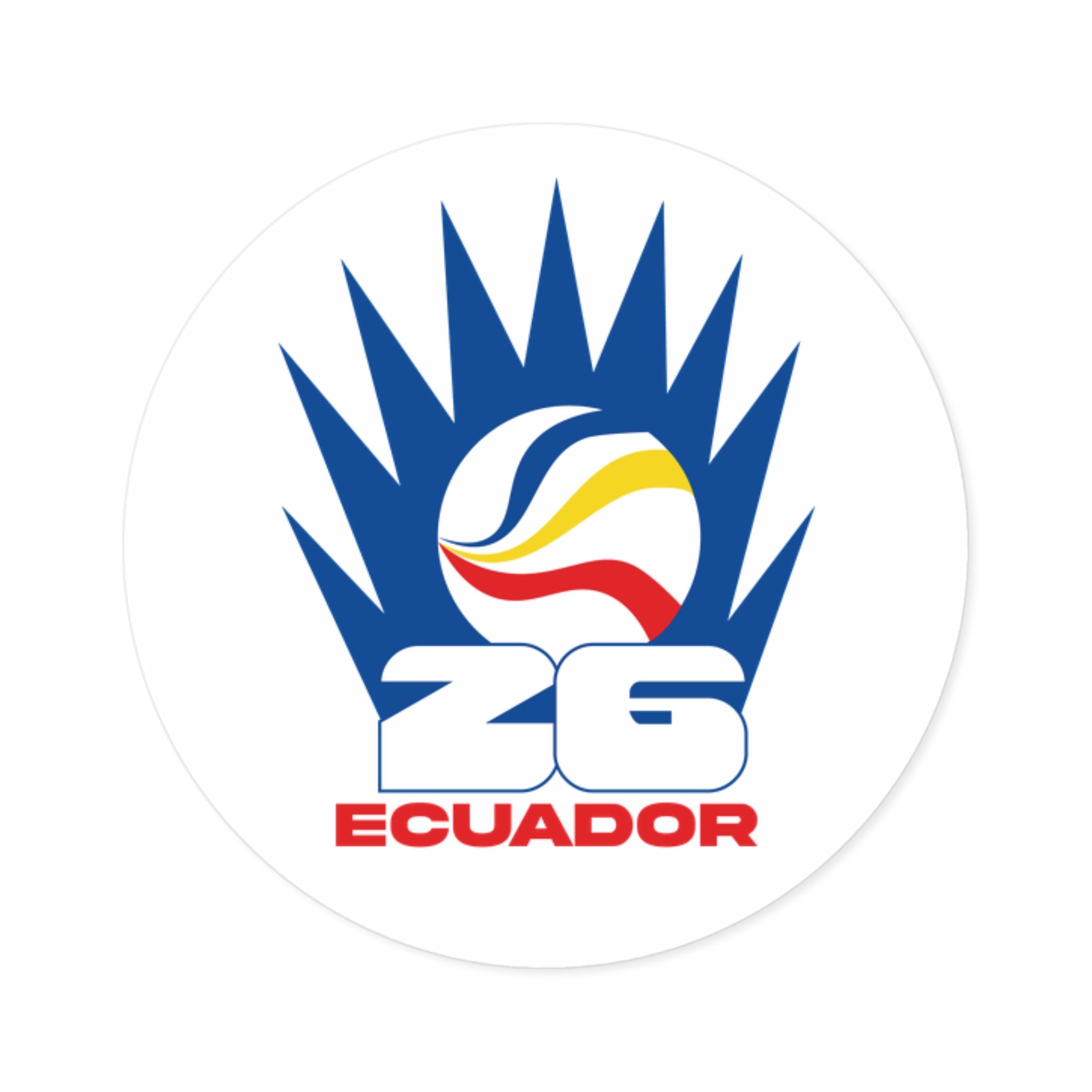 Ecuador-Soccer 2026 Fan Decal | Team Spirit Sticker
