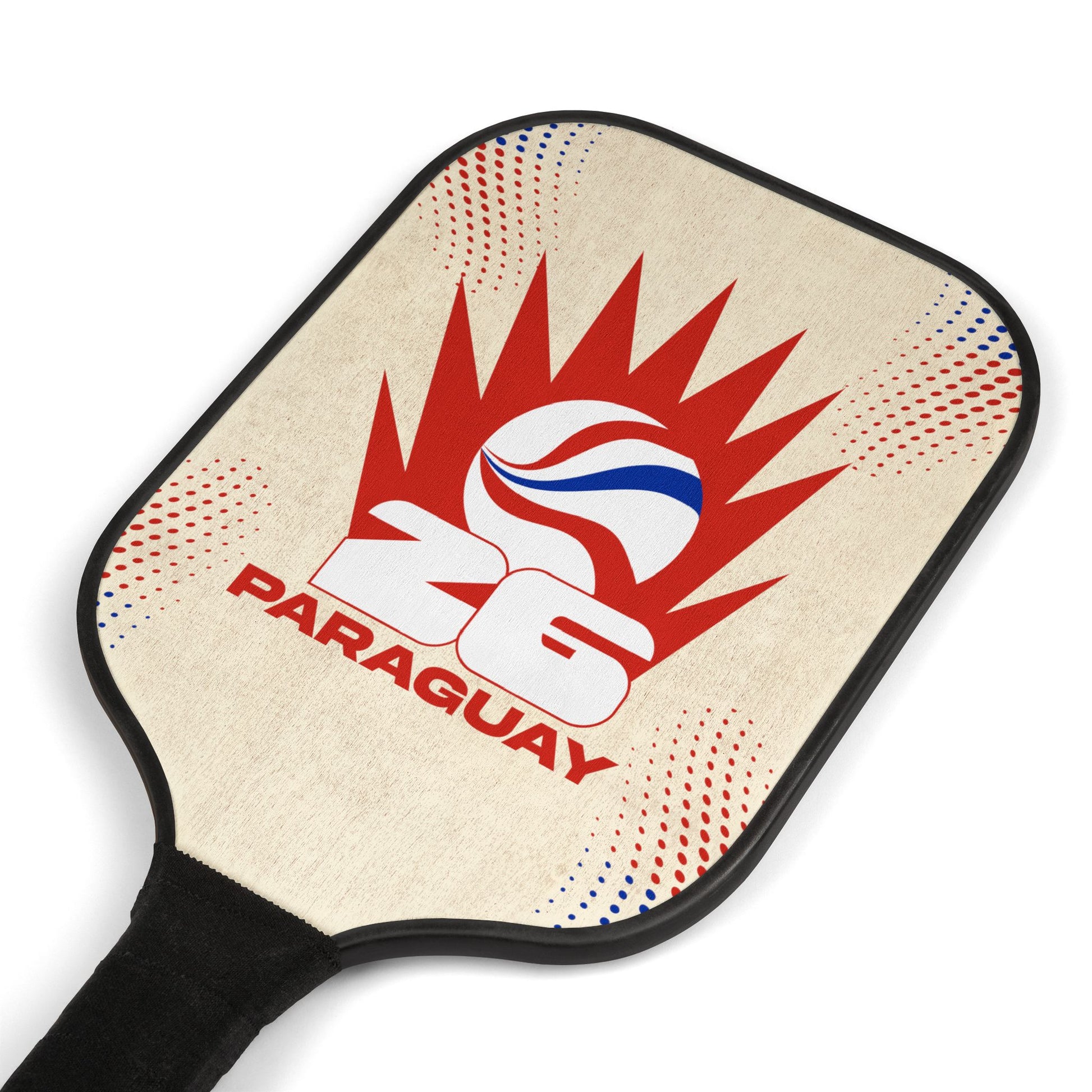 Paraguay-Global Soccer Celebration Paddle |  Theme Pickleball Racket | Custom Sports Fan Gear
