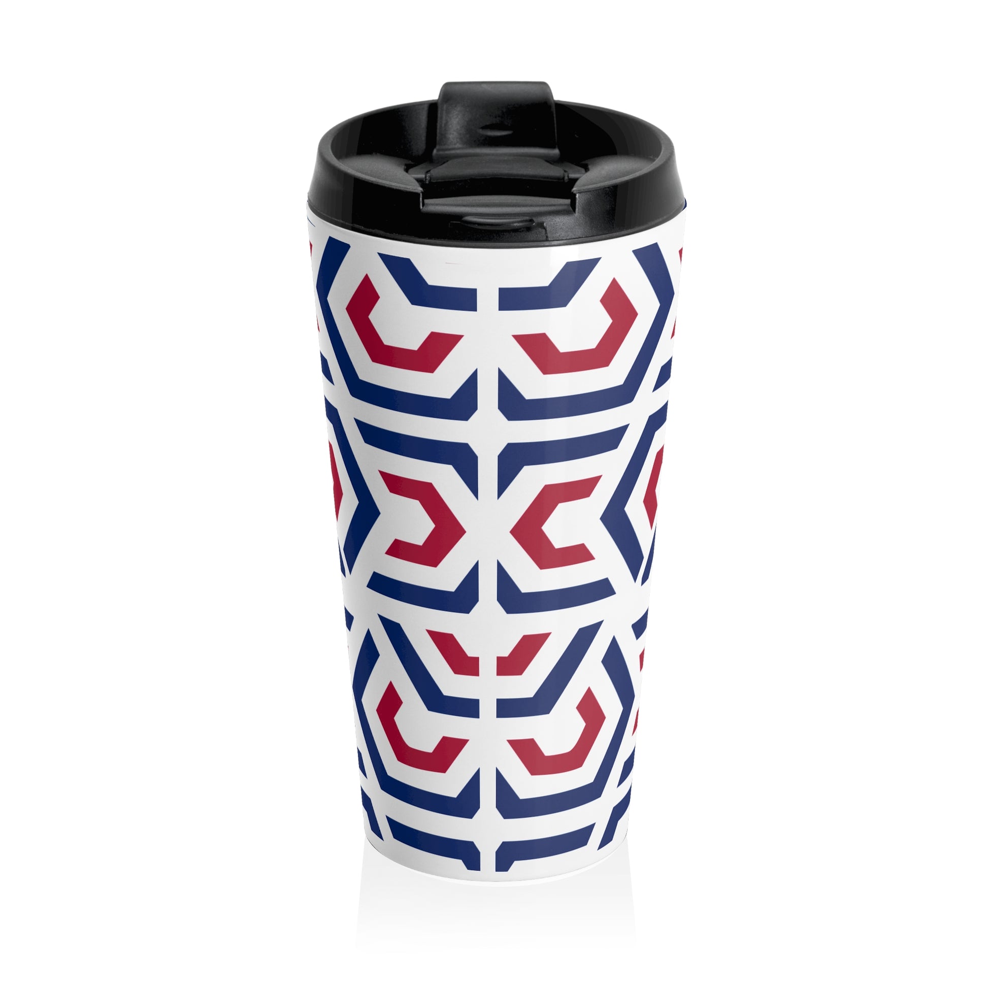USA Festive Steel Travel Mug for Coffee Lovers, Perfect Holiday Gift,Drinkware, Ideal for Travel, Eco-Friendly Cup