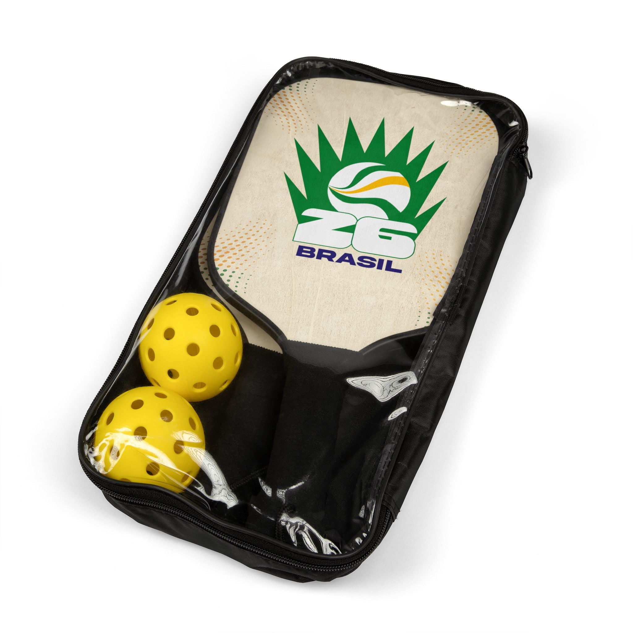 Brasil-Global Soccer Celebration Paddle |  Theme Pickleball Racket | Custom Sports Fan Gear