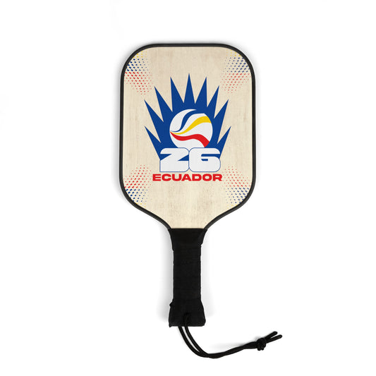 Ecuador-Global Soccer Celebration Paddle |  Theme Pickleball Racket | Custom Sports Fan Gear