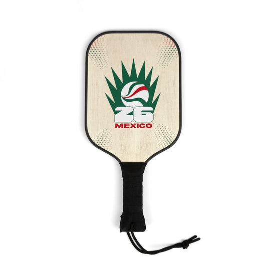 Mexico-Global Soccer Celebration Paddle | Unique Mexican Theme Pickleball Racket | Custom Sports Fan Gear