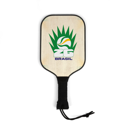 Brasil-Global Soccer Celebration Paddle |  Theme Pickleball Racket | Custom Sports Fan Gear