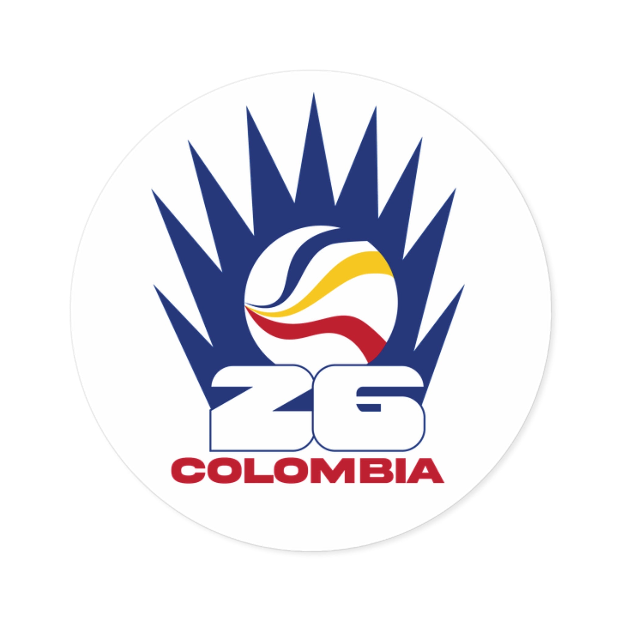 Colombia-Soccer 2026 Fan Decal | Team Spirit Sticker
