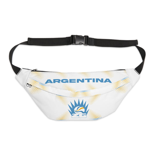 Argentina Stylish Large Fanny Pack for Everyday Use, Travel Accessory, Sporty Bag, Festival Essentials, Unisex Hip Pack