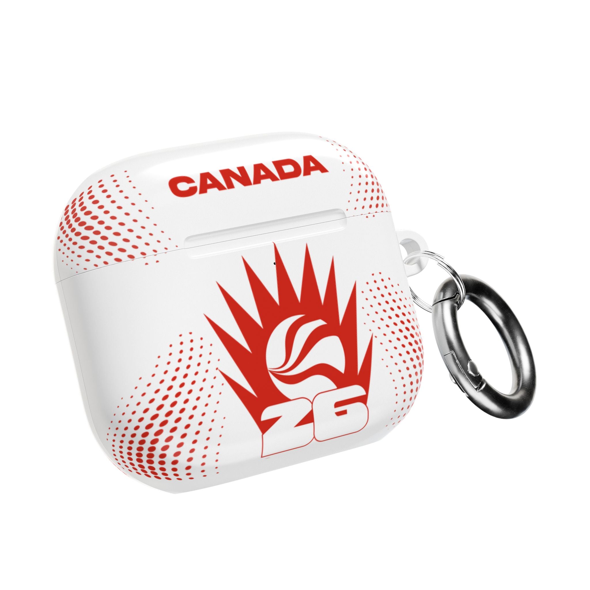 Canada-themed AirPod Case, Cute Earbud Protector, Gifts for Music Lovers, Sports Fans, Fun Accessory for Holidays