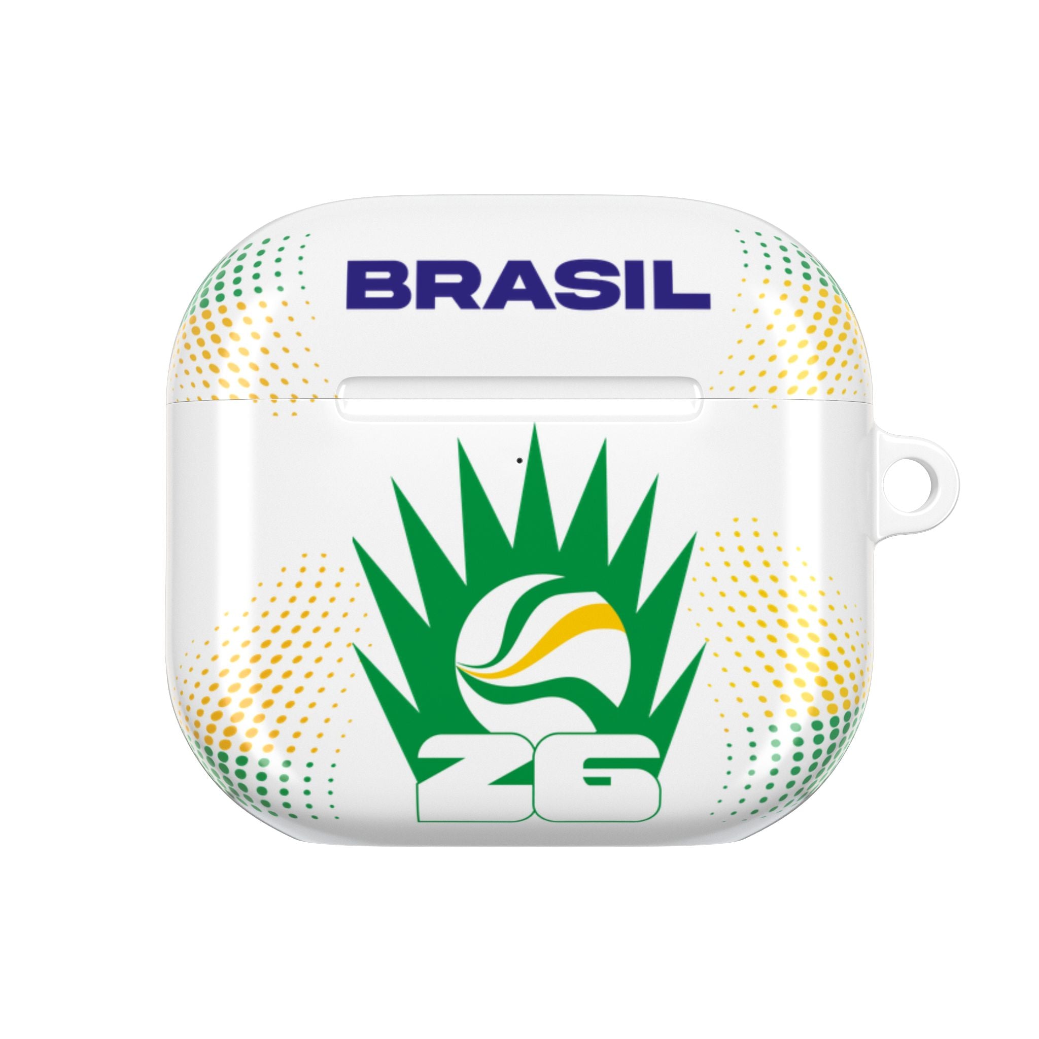 Brasil-themed AirPod Case, Cute Earbud Protector, Gifts for Music Lovers, Sports Fans, Fun Accessory for Holidays
