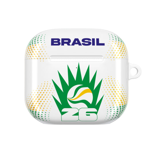 Brasil-themed AirPod Case, Cute Earbud Protector, Gifts for Music Lovers, Sports Fans, Fun Accessory for Holidays