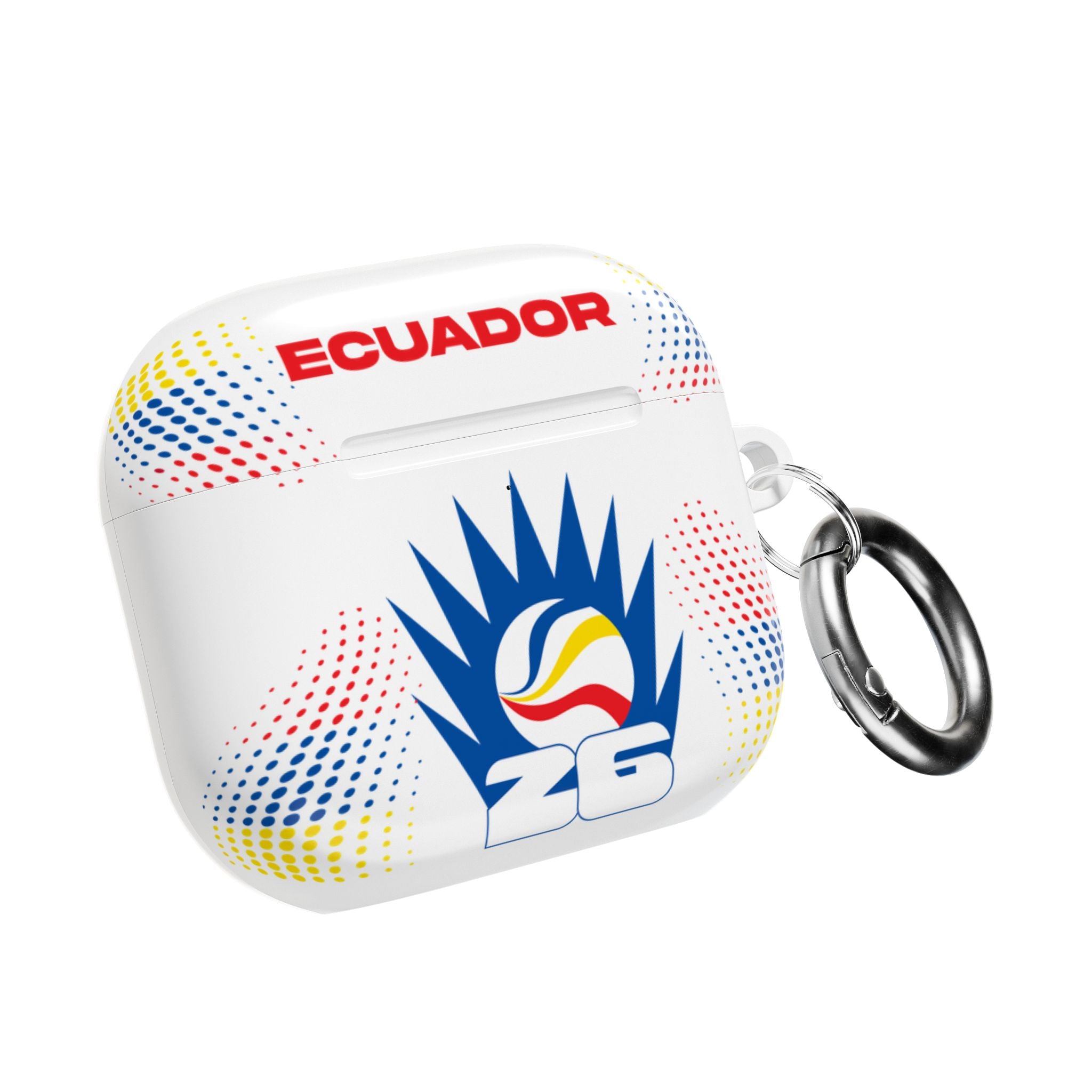 Ecuador -themed AirPod Case, Cute Earbud Protector, Gifts for Music Lovers, Sports Fans, Fun Accessory for Holidays