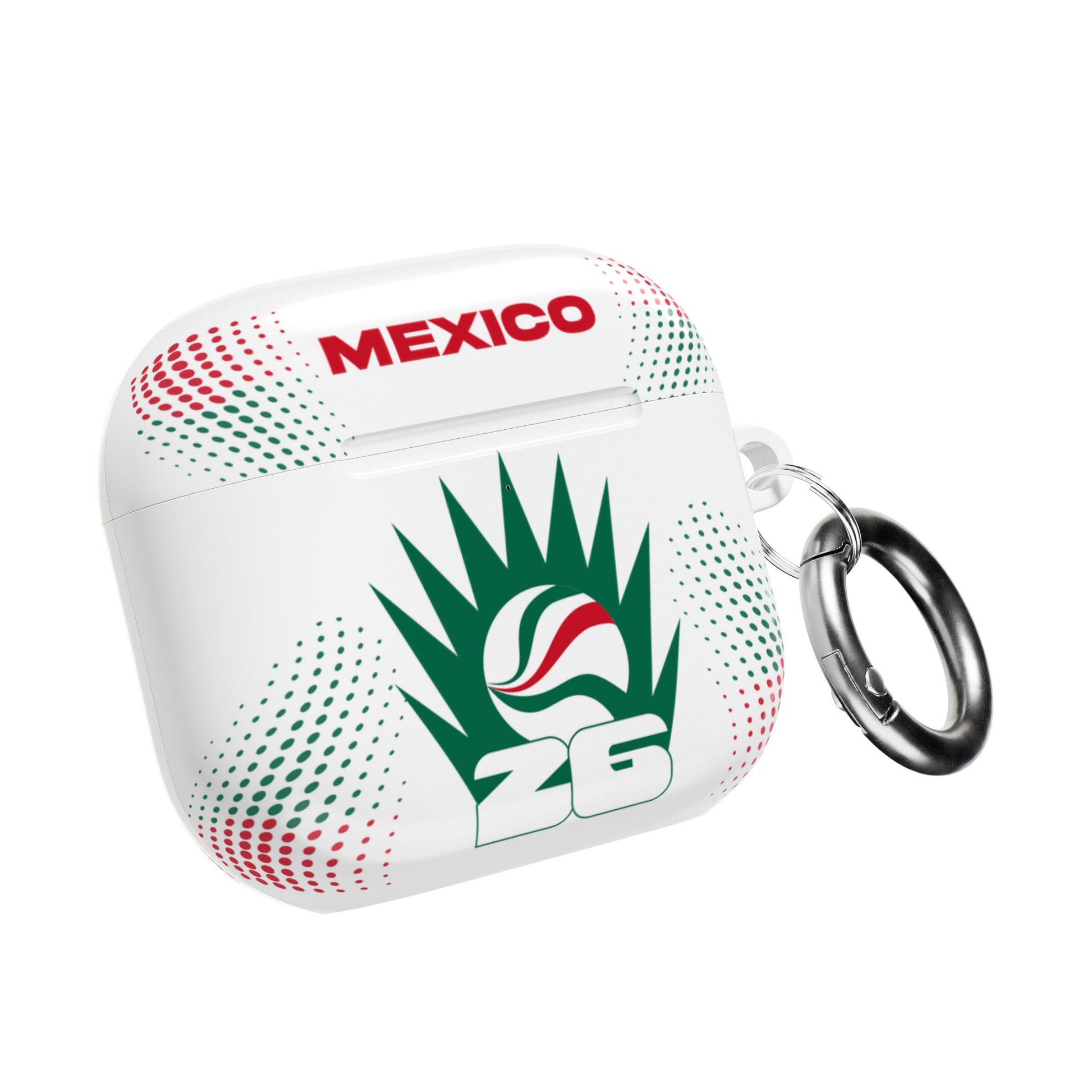 Mexico-themed AirPod Case, Cute Earbud Protector, Gifts for Music Lovers, Sports Fans, Fun Accessory for Holidays