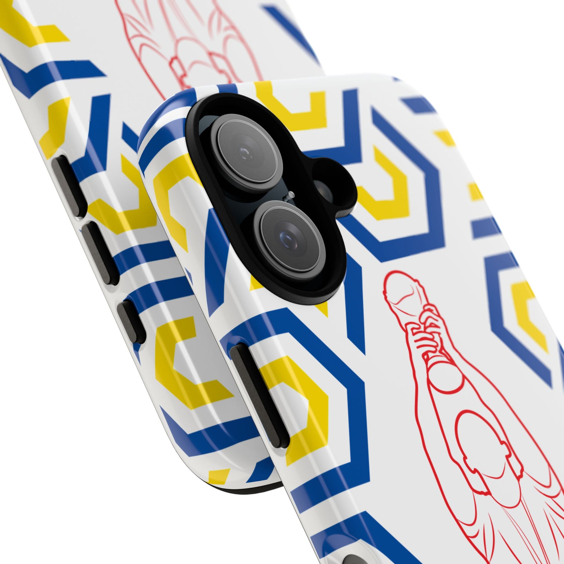 Ecuador Flag Phone Case, Tough Phone Cover, Patriotic Gift, Unique Mobile Accessory, Holiday Red and Green Design