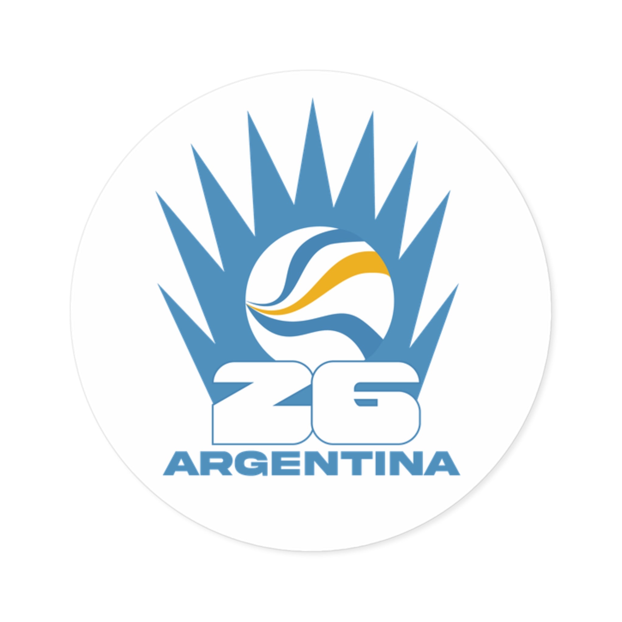 Argentina-Soccer 2026 Fan Decal | Team Spirit Sticker