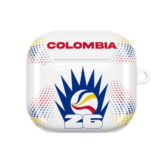 Colombia-themed AirPod Case, Cute Earbud Protector, Gifts for Music Lovers, Sports Fans, Fun Accessory for Holidays