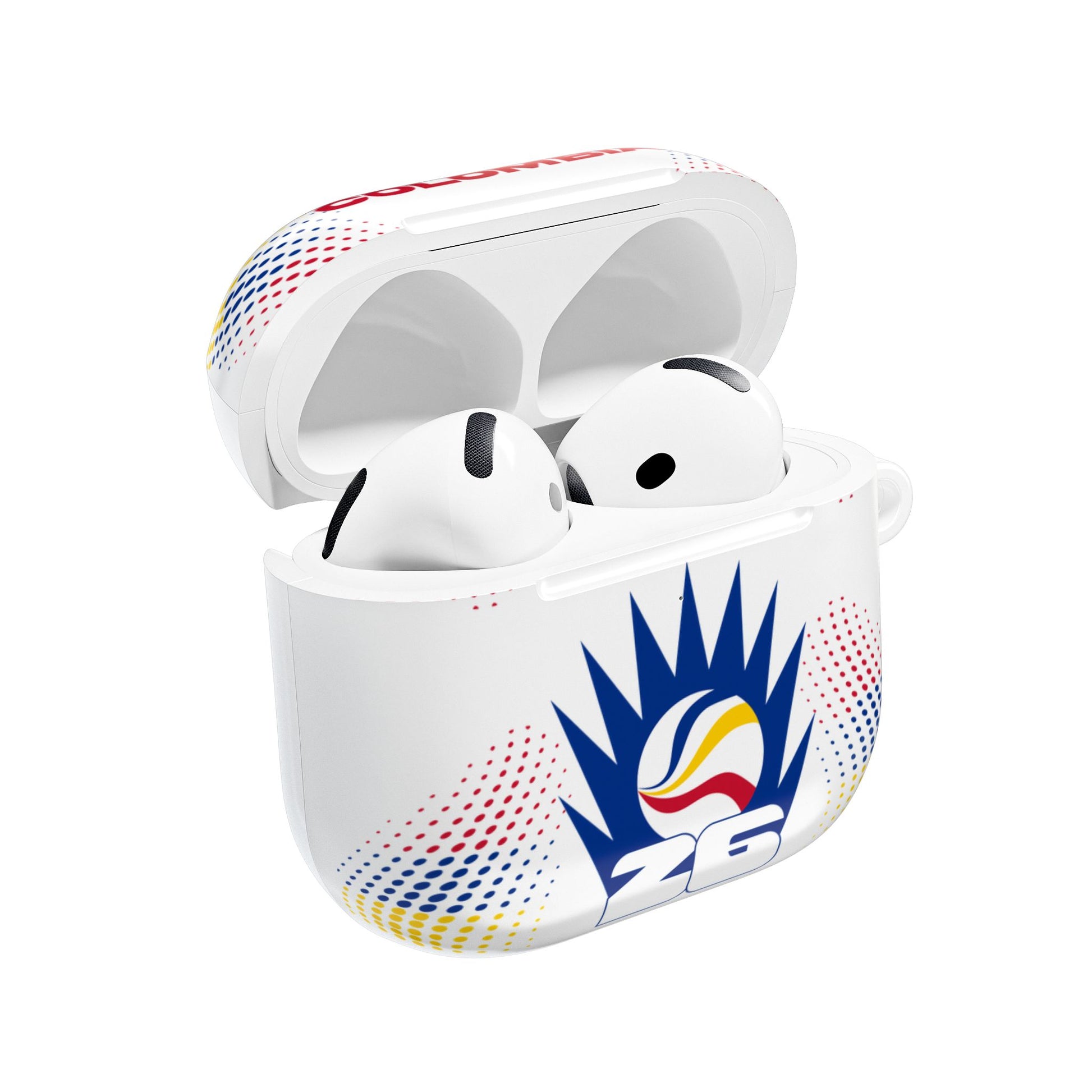 Colombia-themed AirPod Case, Cute Earbud Protector, Gifts for Music Lovers, Sports Fans, Fun Accessory for Holidays