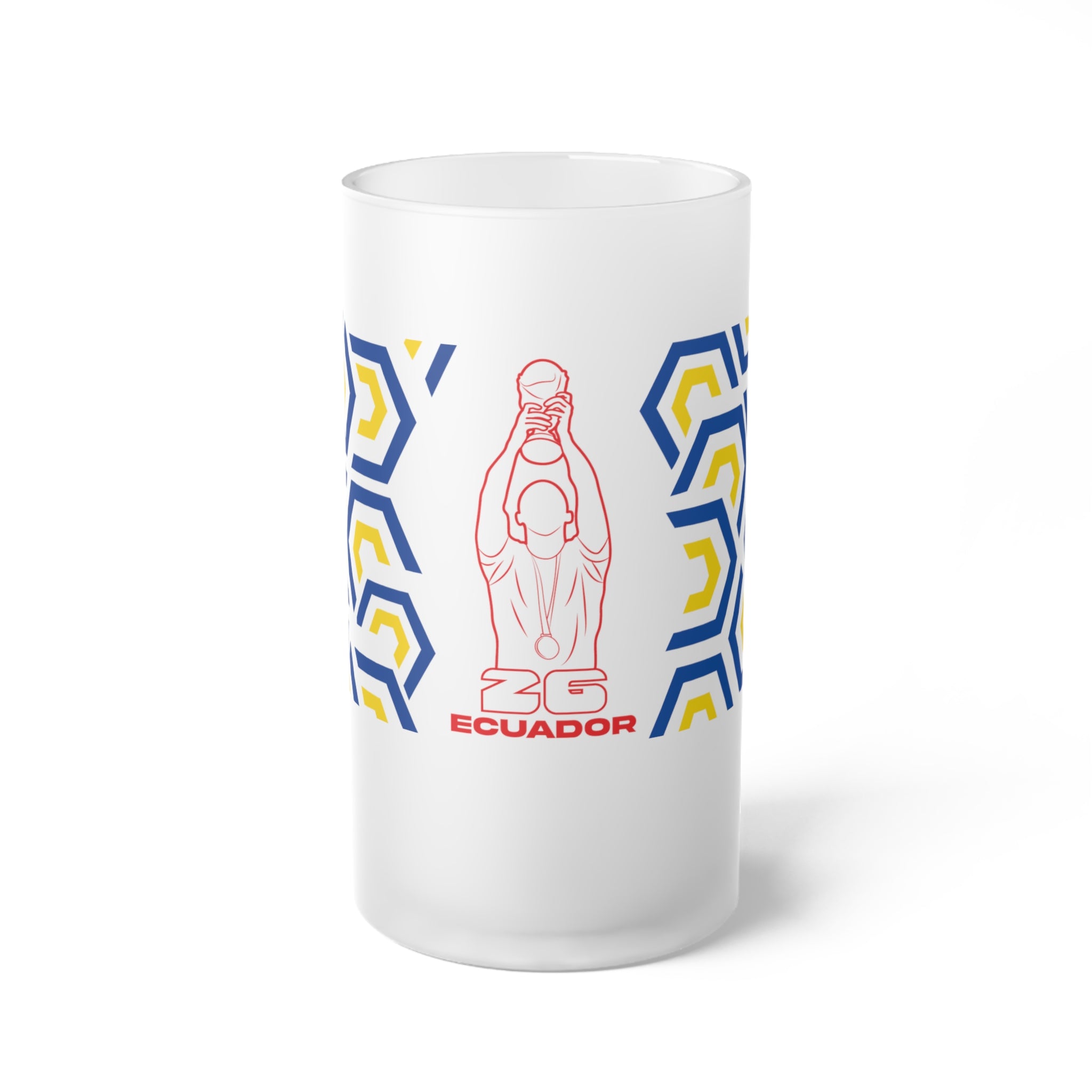 Ecuador- Inspired Frosted Glass Beer Mug for Celebrations, Personalized Gift for Friends, Partyware, Unique Home Bar Decor, Ideal for [...]