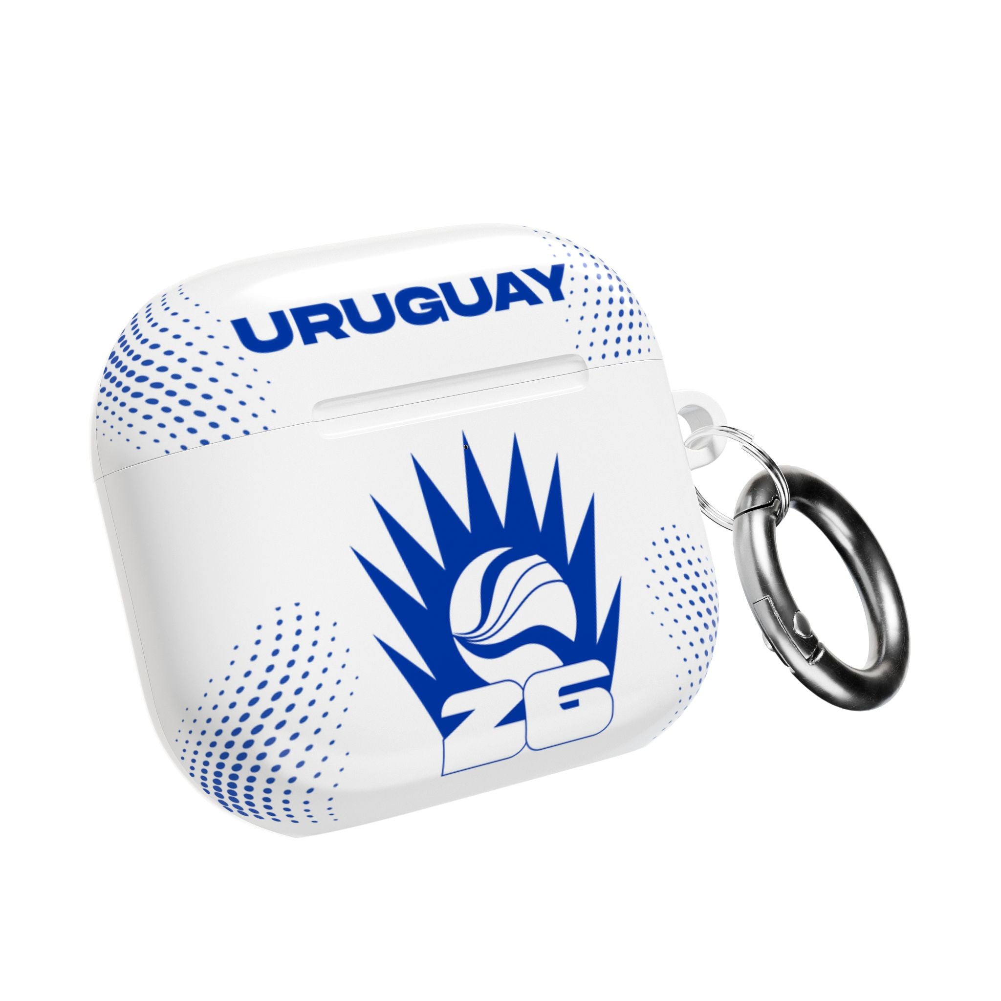 Uruguay -themed AirPod Case, Cute Earbud Protector, Gifts for Music Lovers, Sports Fans, Fun Accessory for Holidays