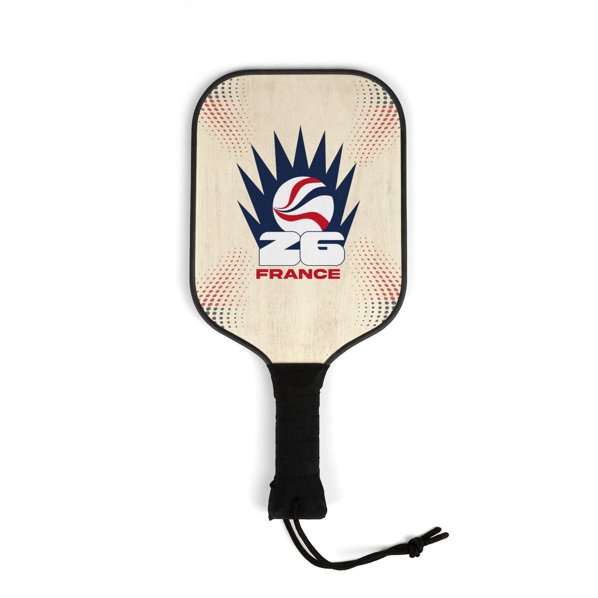 France -Global Soccer Celebration Paddle |  Theme Pickleball Racket | Custom Sports Fan Gear
