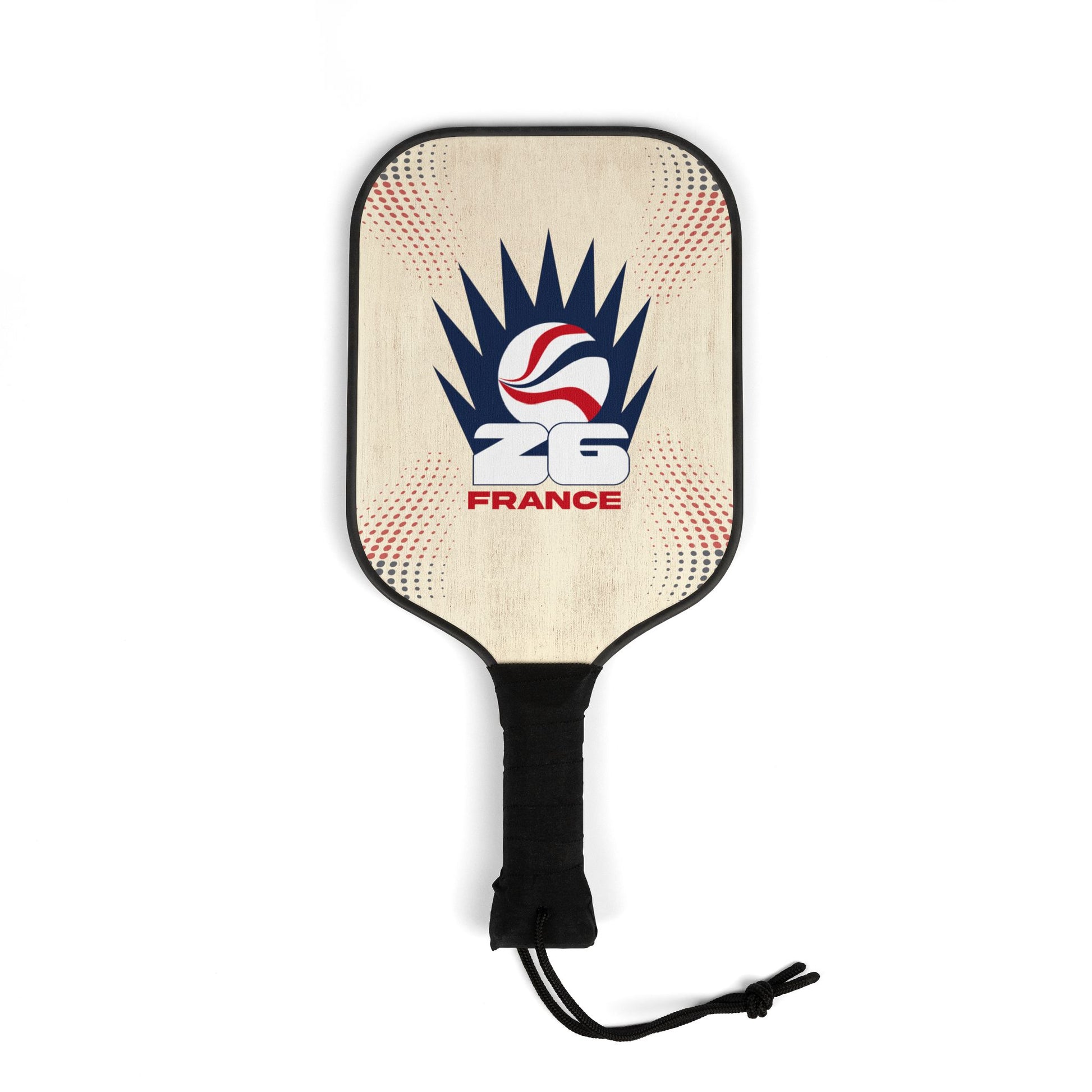 France -Global Soccer Celebration Paddle |  Theme Pickleball Racket | Custom Sports Fan Gear