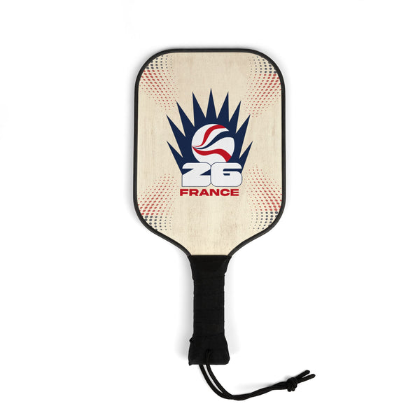 France -Global Soccer Celebration Paddle |  Theme Pickleball Racket | Custom Sports Fan Gear