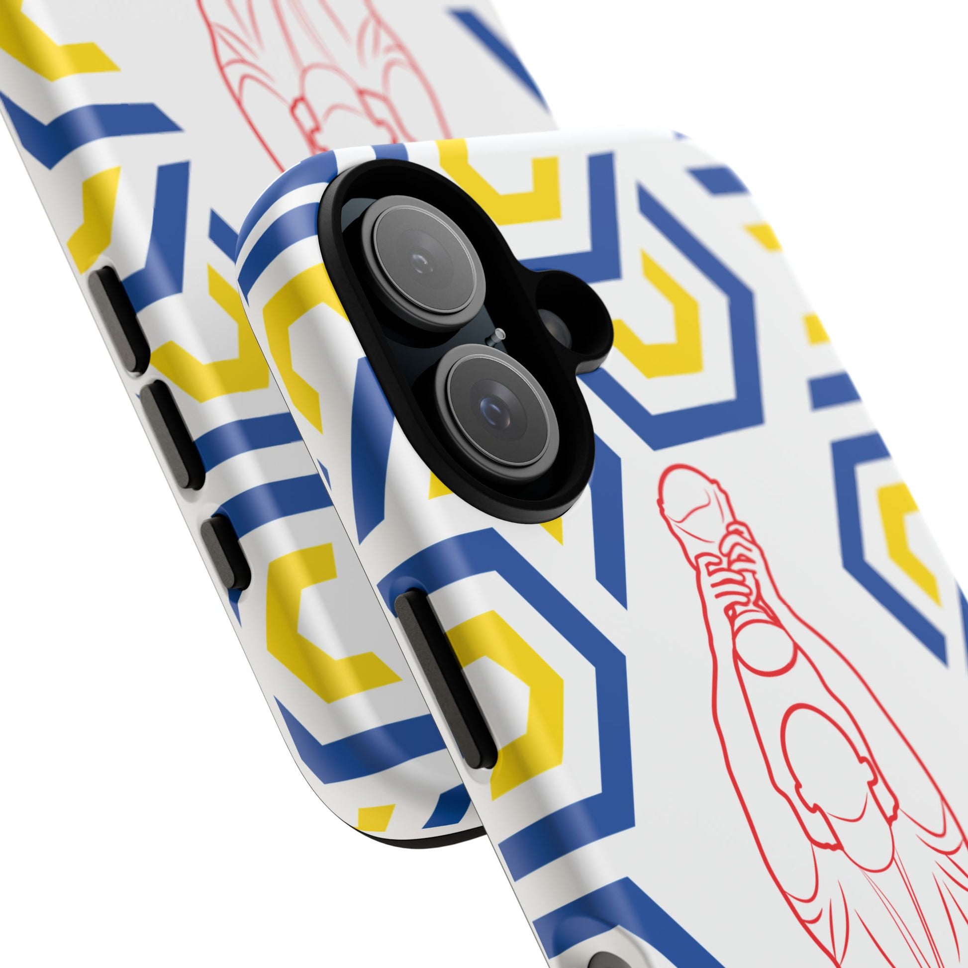 Ecuador Flag Phone Case, Tough Phone Cover, Patriotic Gift, Unique Mobile Accessory, Holiday Red and Green Design