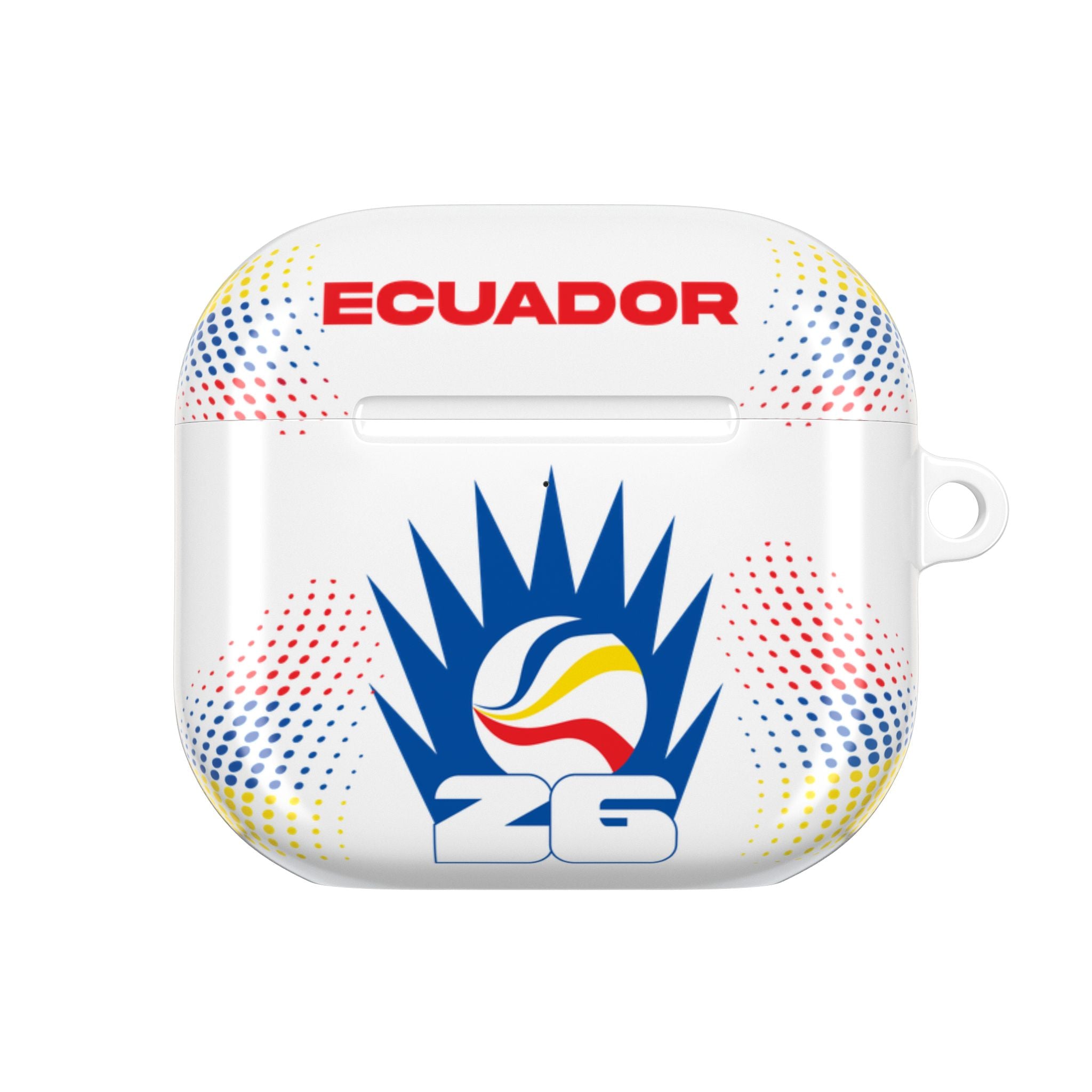 Ecuador -themed AirPod Case, Cute Earbud Protector, Gifts for Music Lovers, Sports Fans, Fun Accessory for Holidays