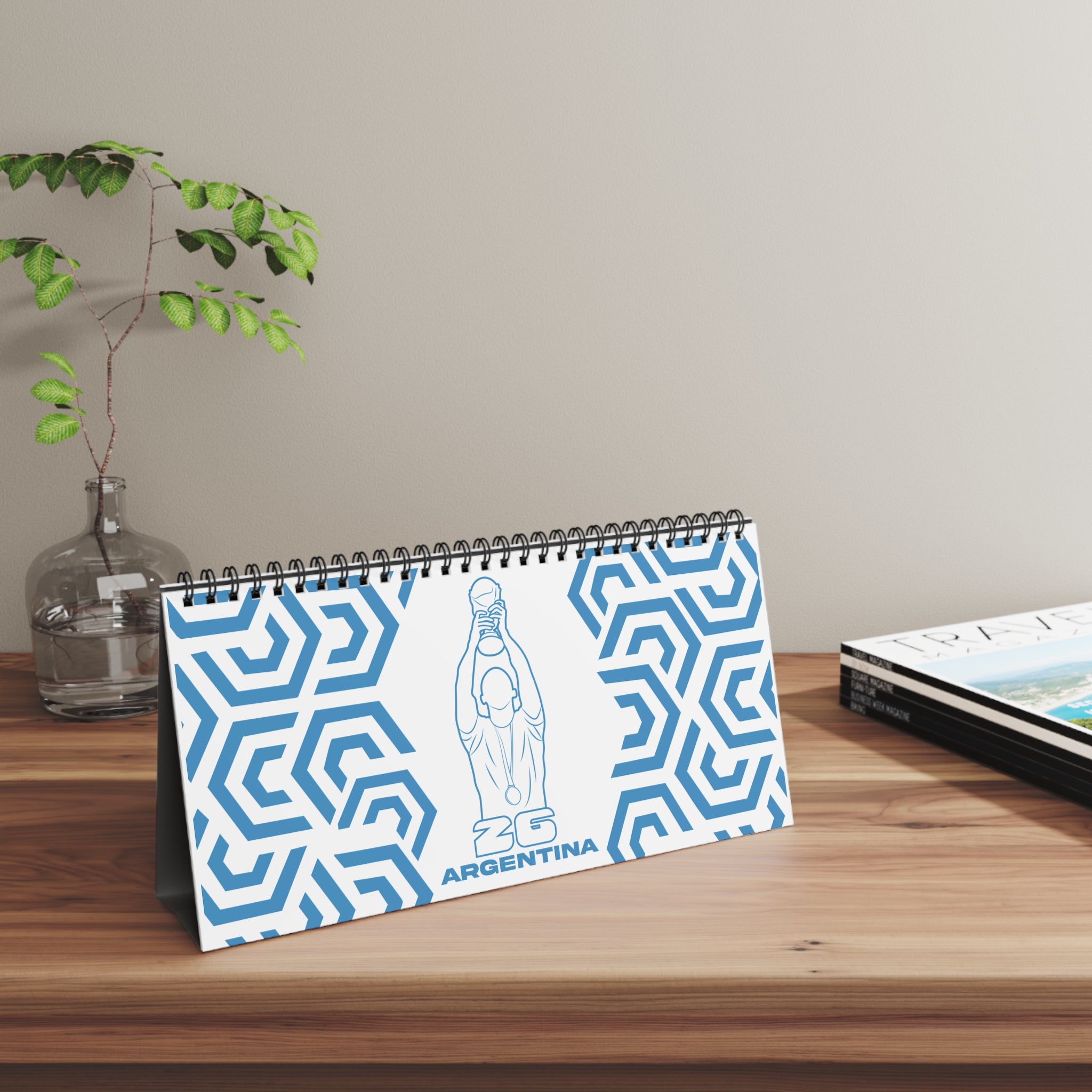 Argentina -Desktop Calendar