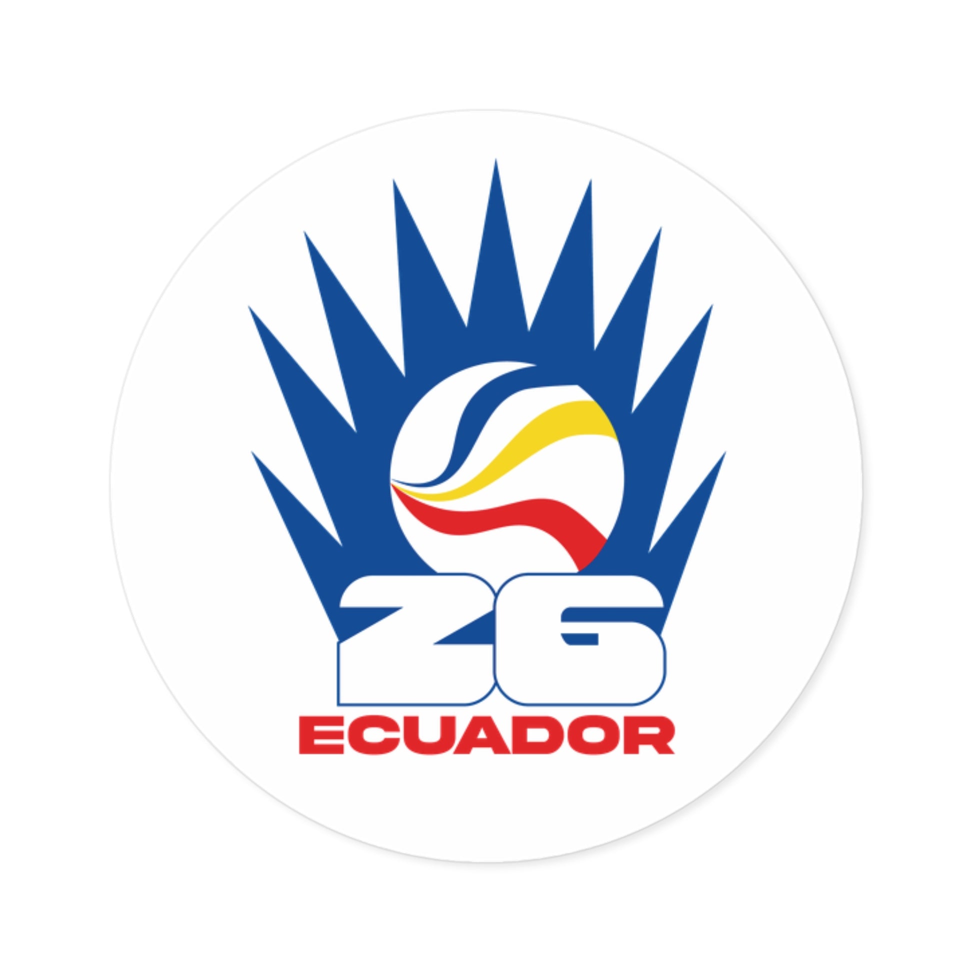 Ecuador-Soccer 2026 Fan Decal | Team Spirit Sticker