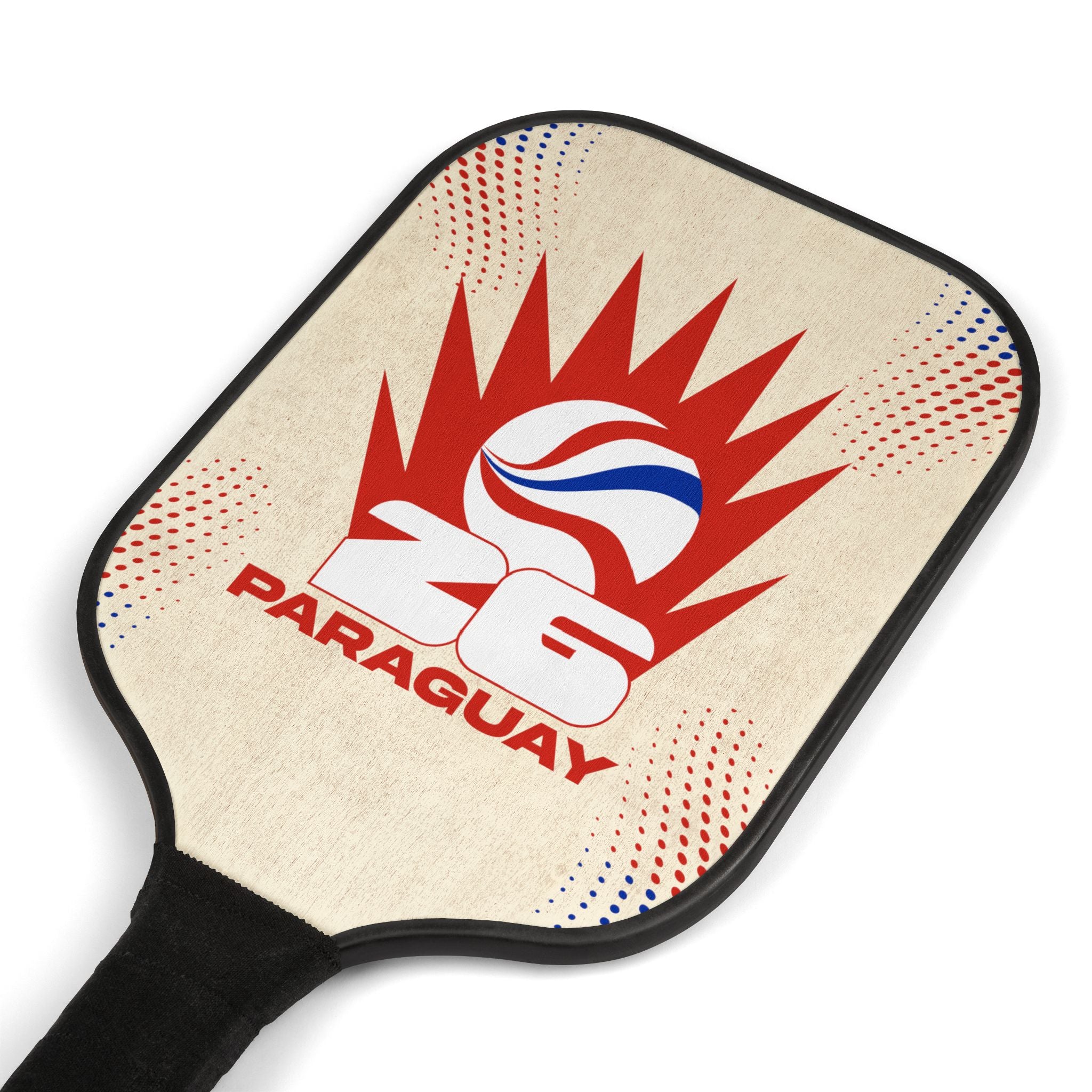 Paraguay-Global Soccer Celebration Paddle |  Theme Pickleball Racket | Custom Sports Fan Gear