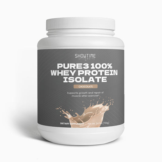 Pure3 100% Whey Protein Isolate (Chocolate)
