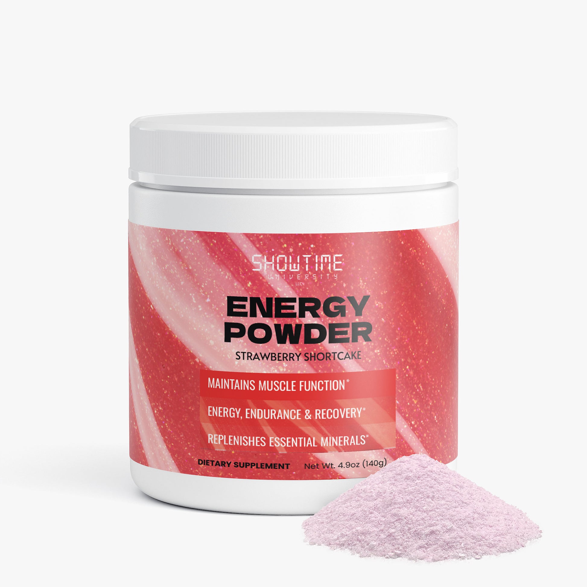 Energy Powder (Strawberry Shortcake)