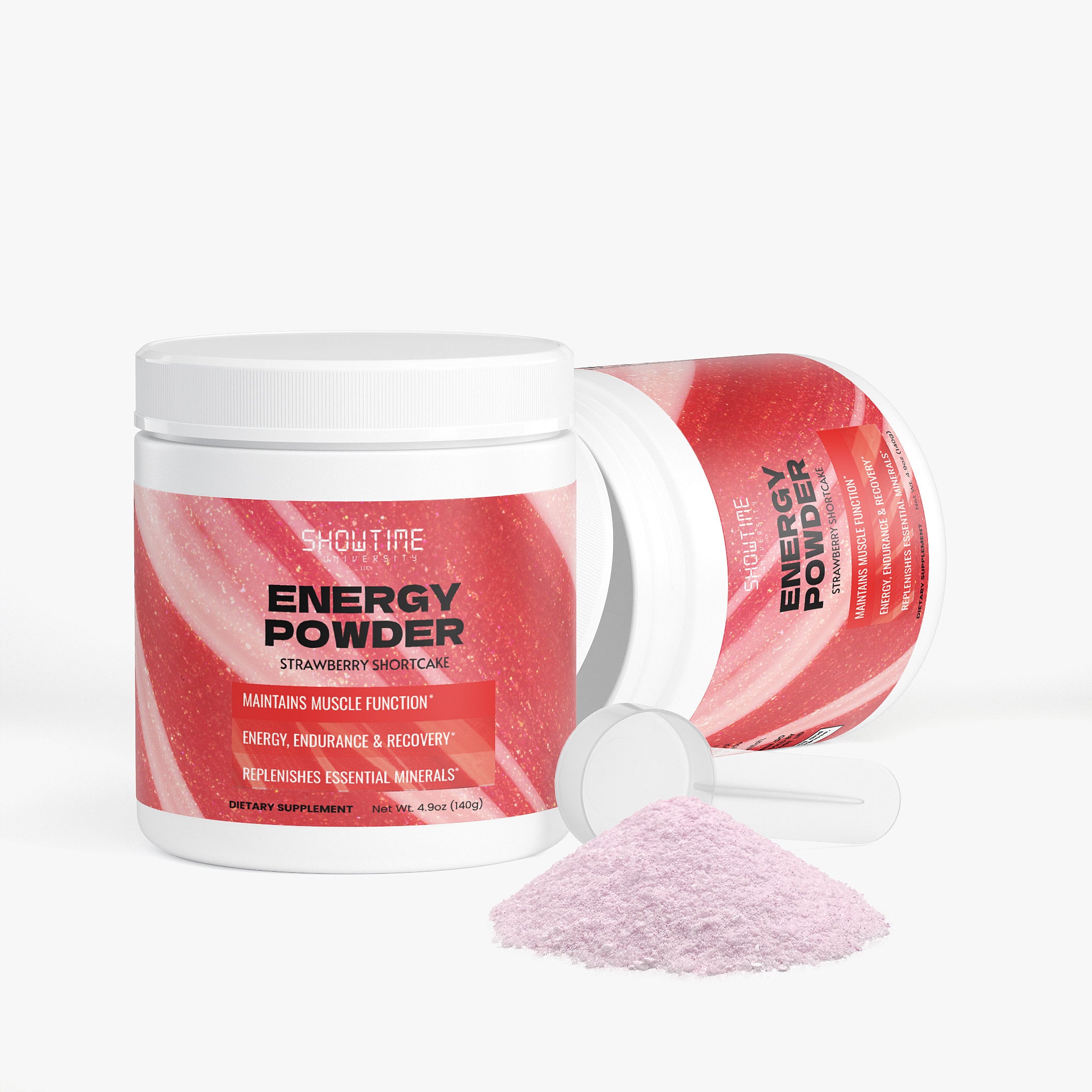Energy Powder (Strawberry Shortcake)