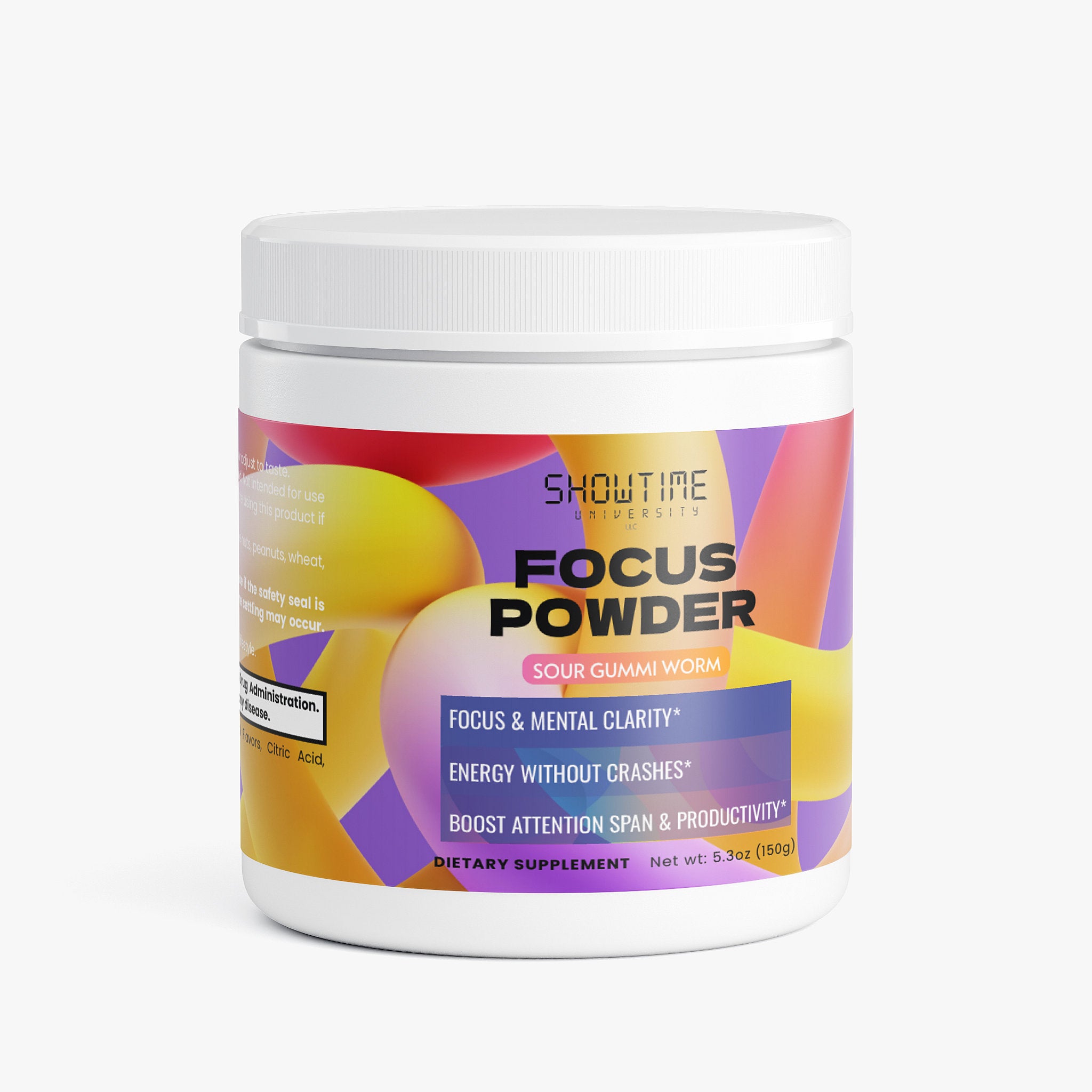 Focus Powder (Sour Gummi Worm)