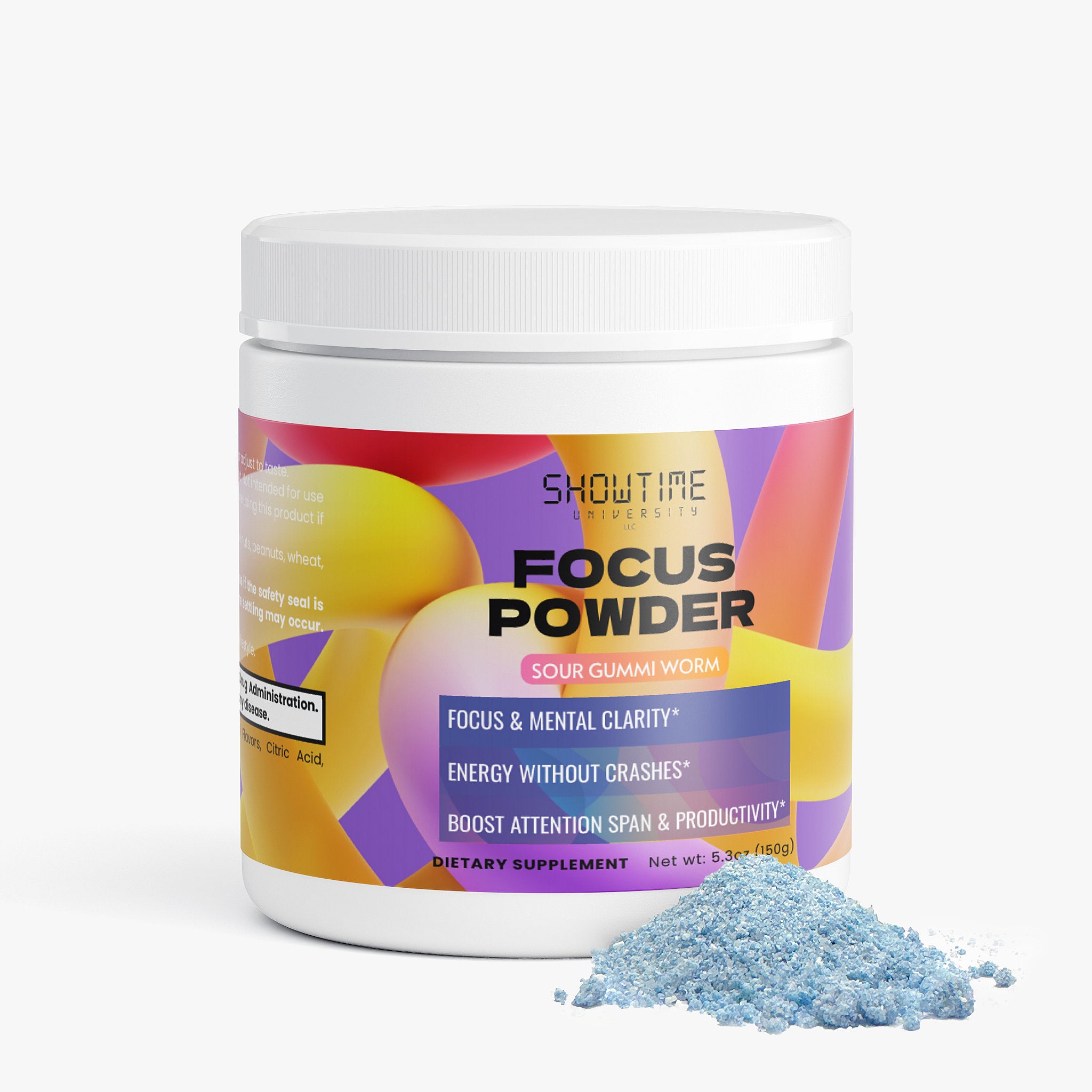 Focus Powder (Sour Gummi Worm)