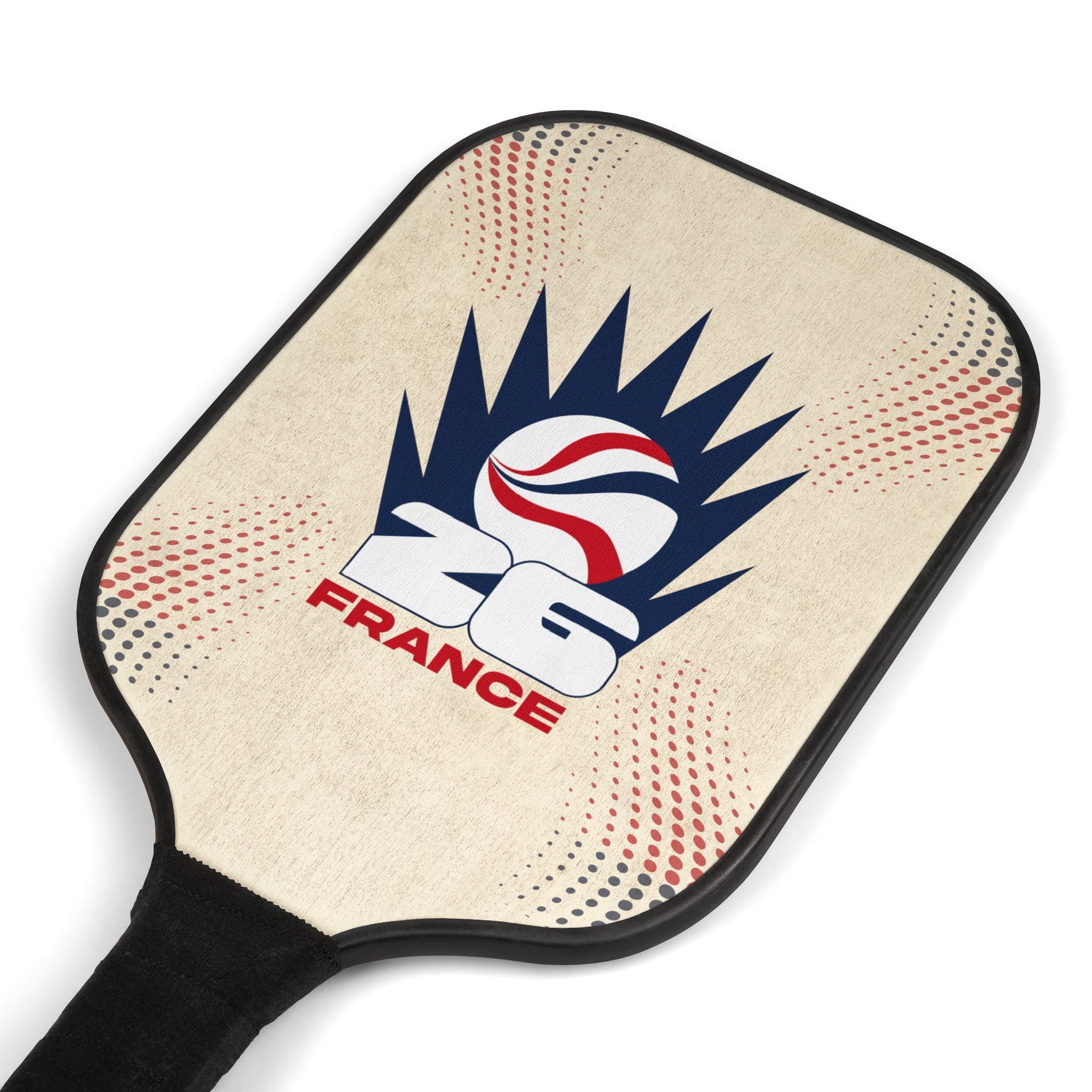 France -Global Soccer Celebration Paddle |  Theme Pickleball Racket | Custom Sports Fan Gear