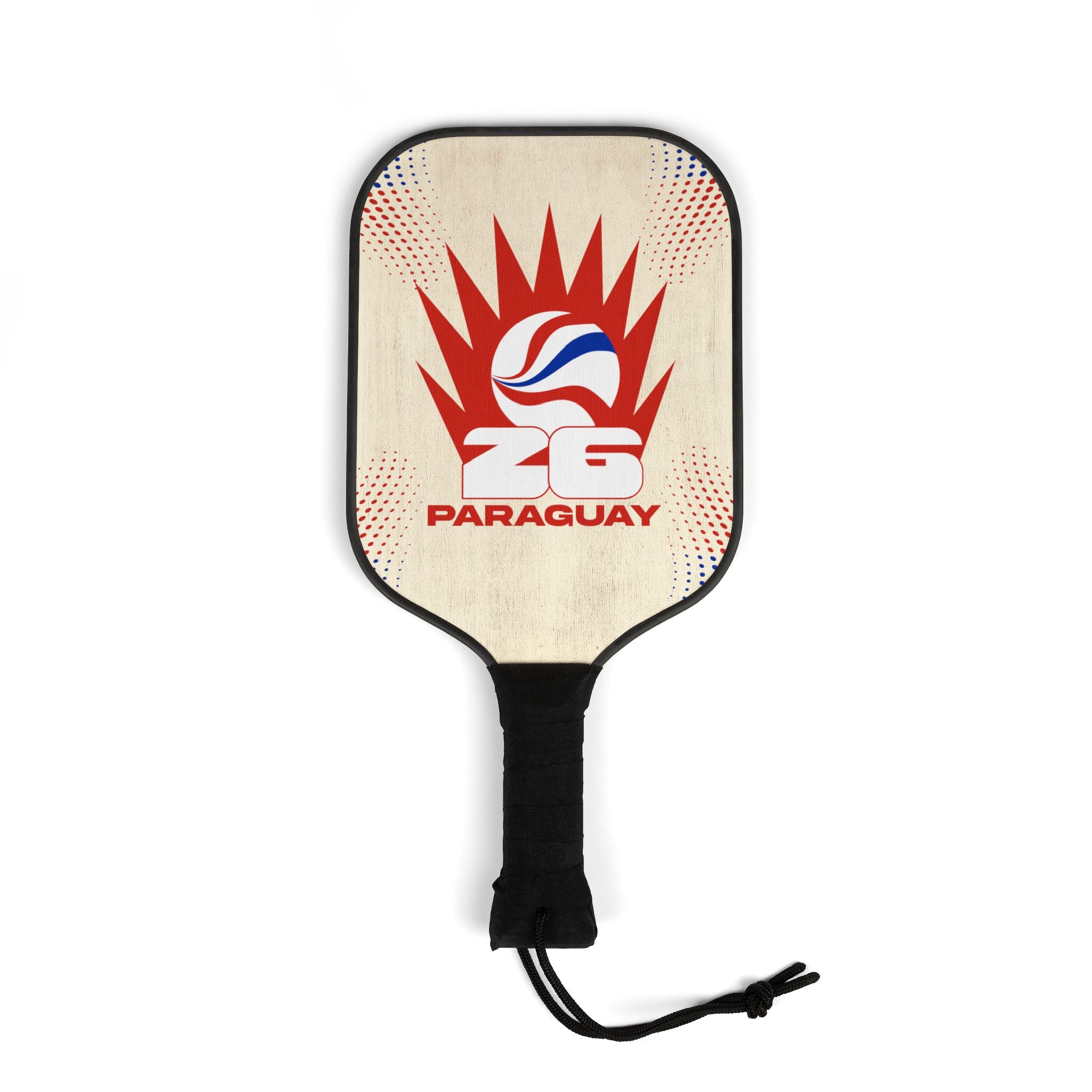 Paraguay-Global Soccer Celebration Paddle |  Theme Pickleball Racket | Custom Sports Fan Gear