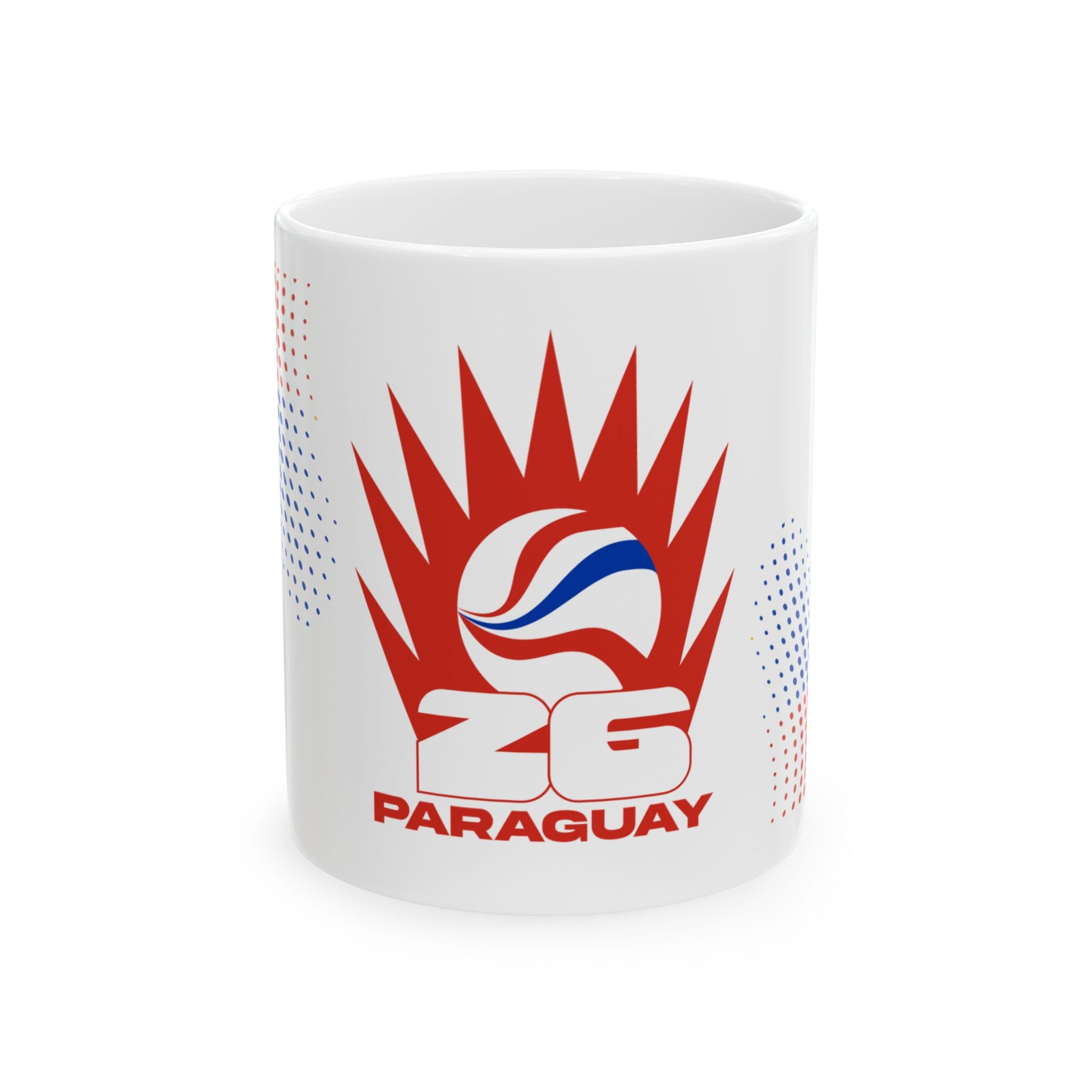 Paraguay Soccer Mug - Perfect for Fans, Gifts, Holidays, Celebrations, Home Decor