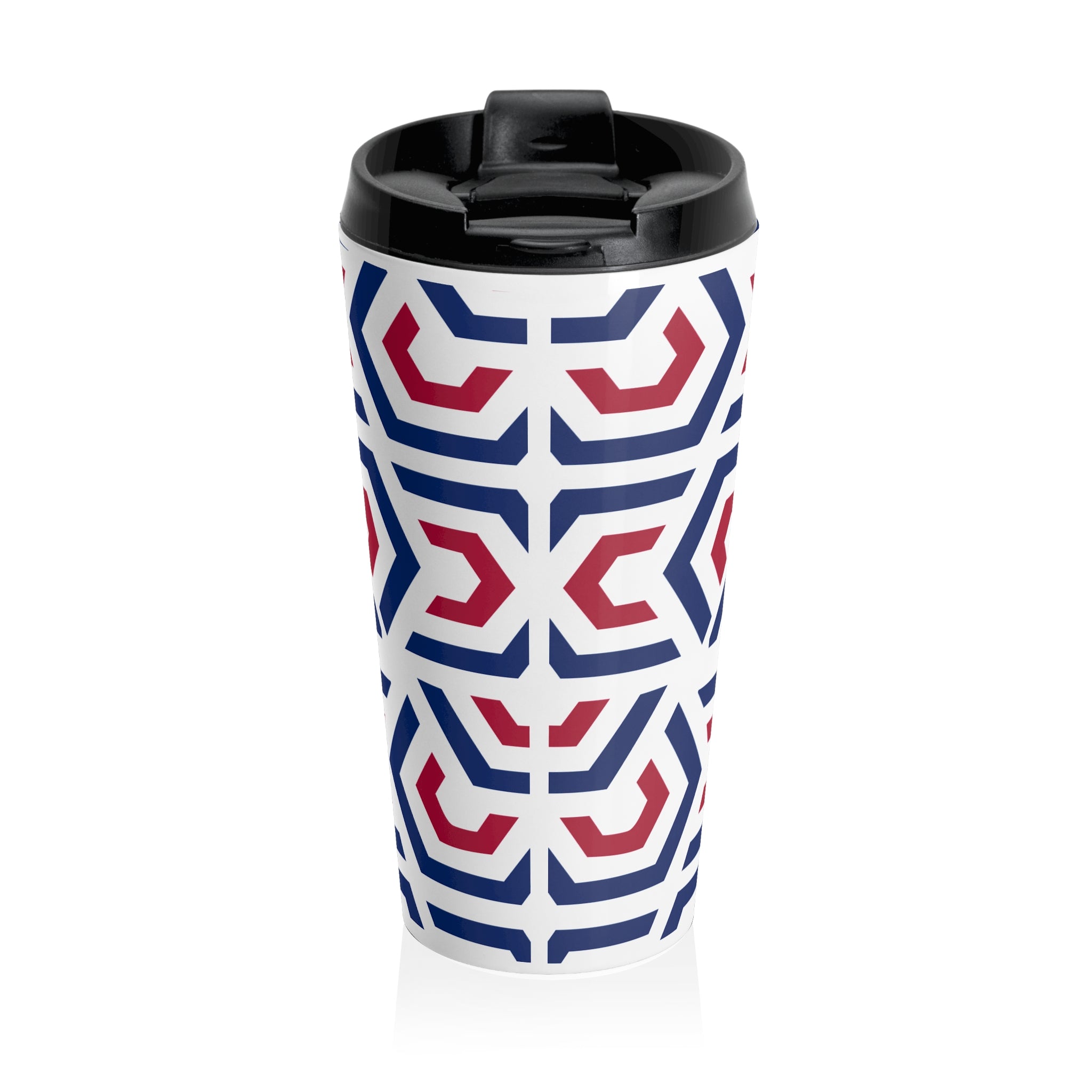 USA Festive Steel Travel Mug for Coffee Lovers, Perfect Holiday Gift,Drinkware, Ideal for Travel, Eco-Friendly Cup
