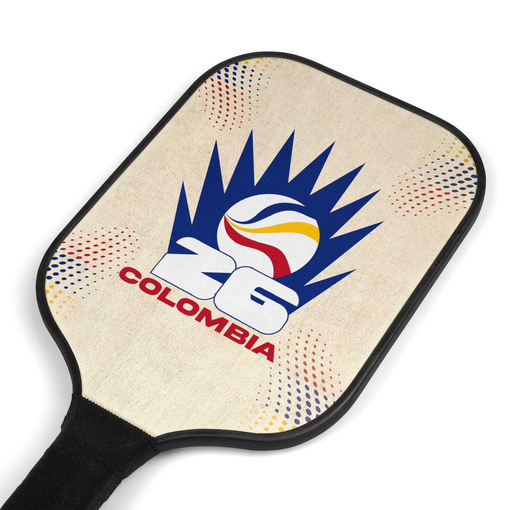 Colombia-Global Soccer Celebration Paddle |  Theme Pickleball Racket | Custom Sports Fan Gear