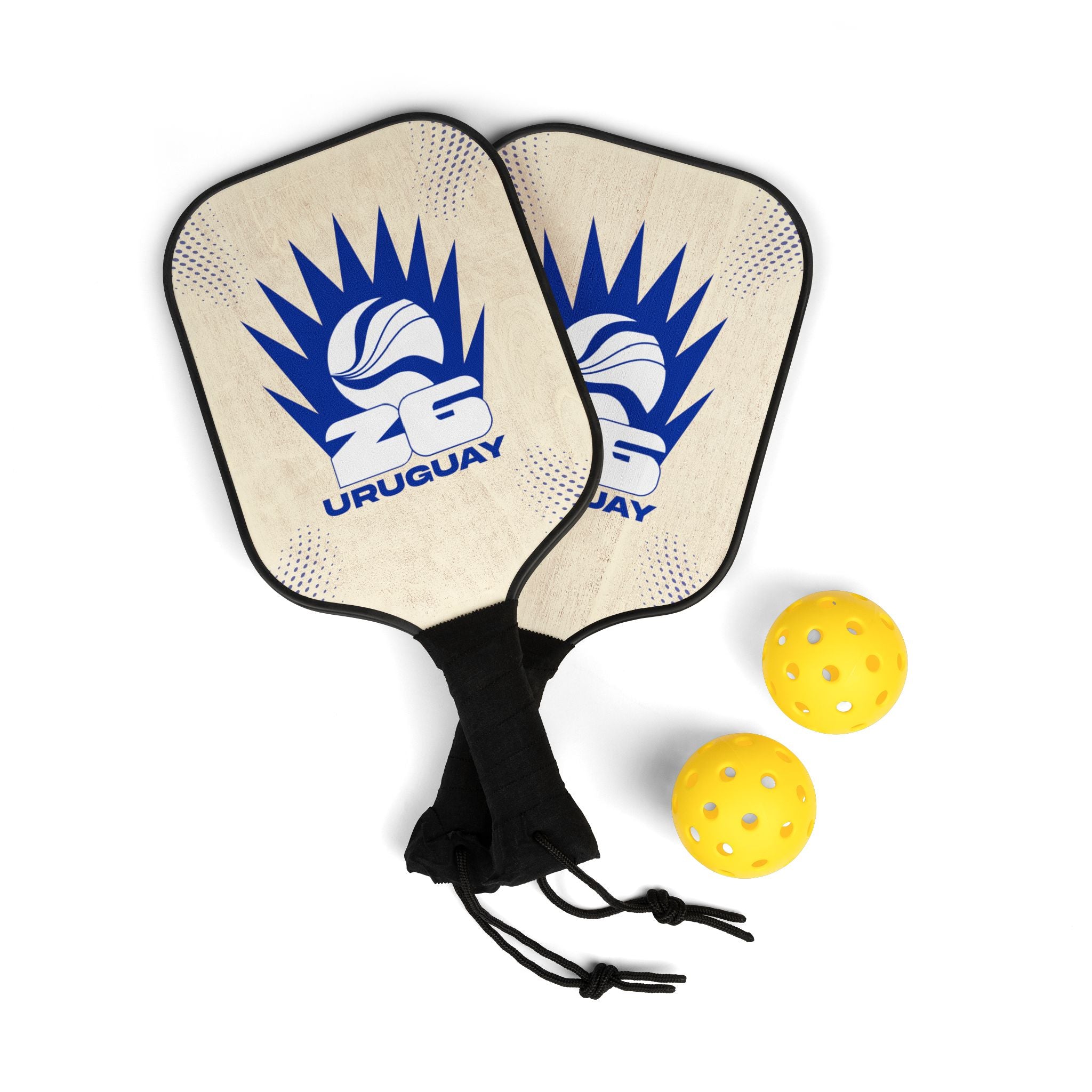 Uruguay-Global Soccer Celebration Paddle |  Theme Pickleball Racket | Custom Sports Fan Gear