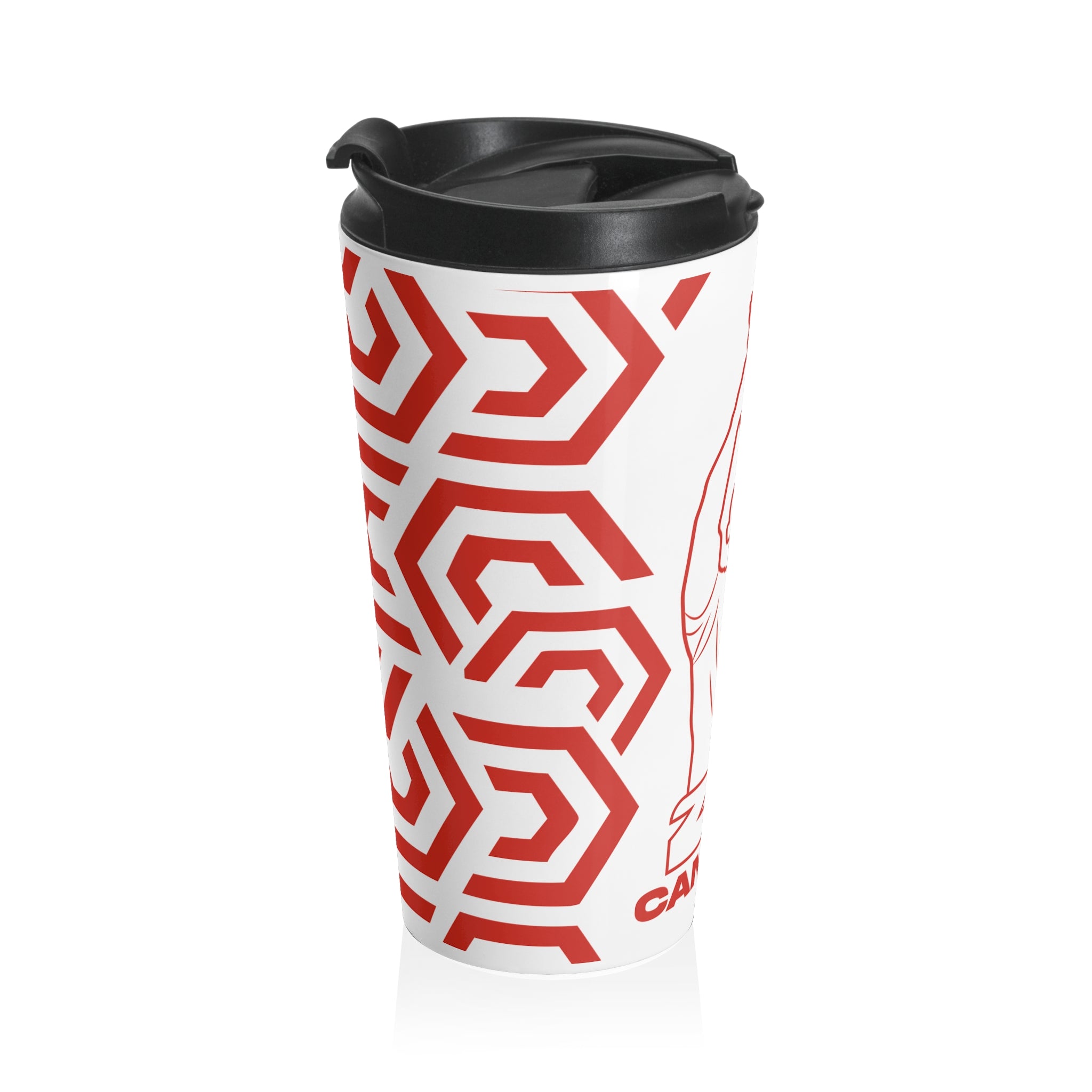 Canada Festive Steel Travel Mug for Coffee Lovers, Perfect Holiday Gift, Drinkware, Ideal for Travel, Eco-Friendly Cup