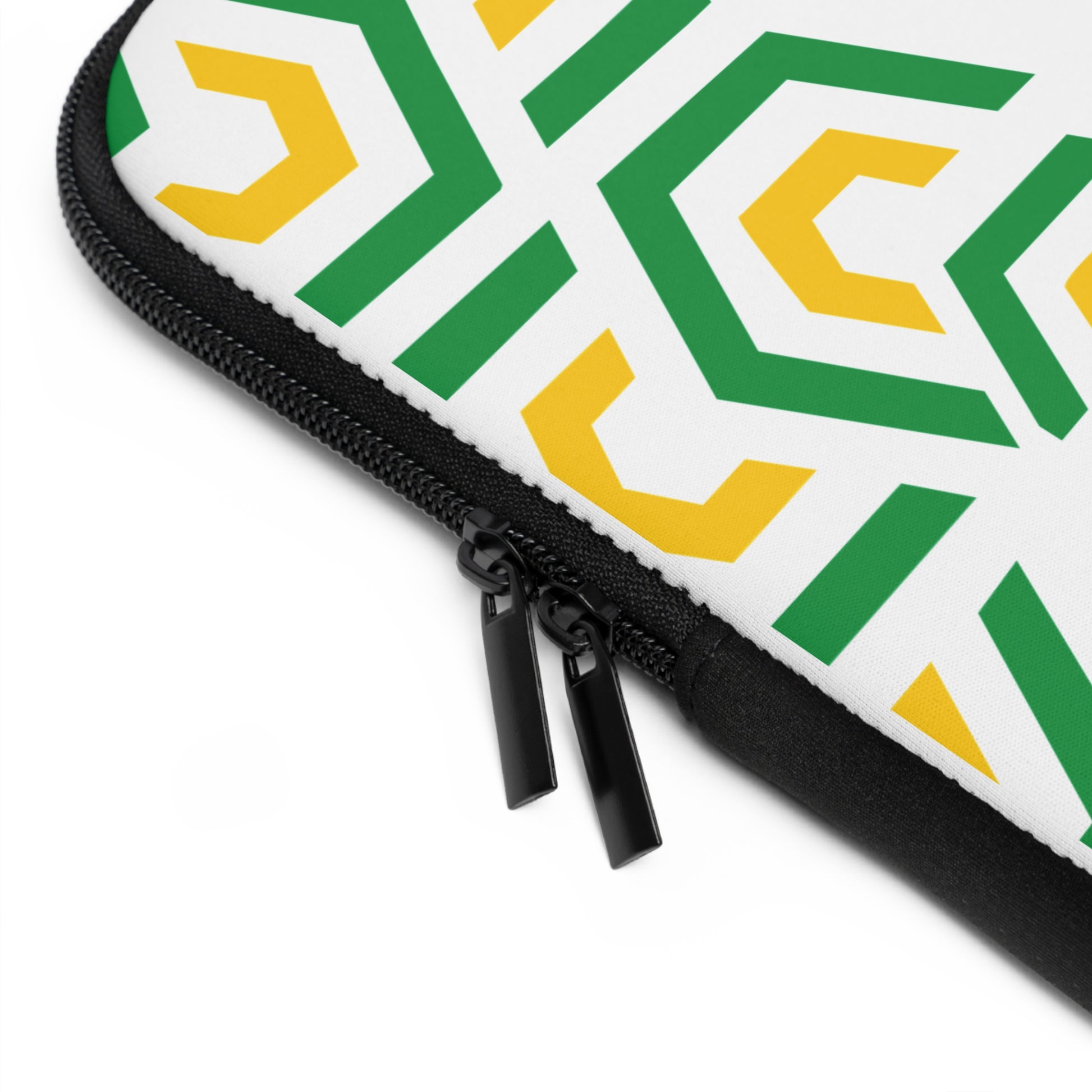 Brasil- Soccer Laptop Sleeve | ZG Brasil, Sports Gift, World Cup Accessory, Modern Design, Tech Case