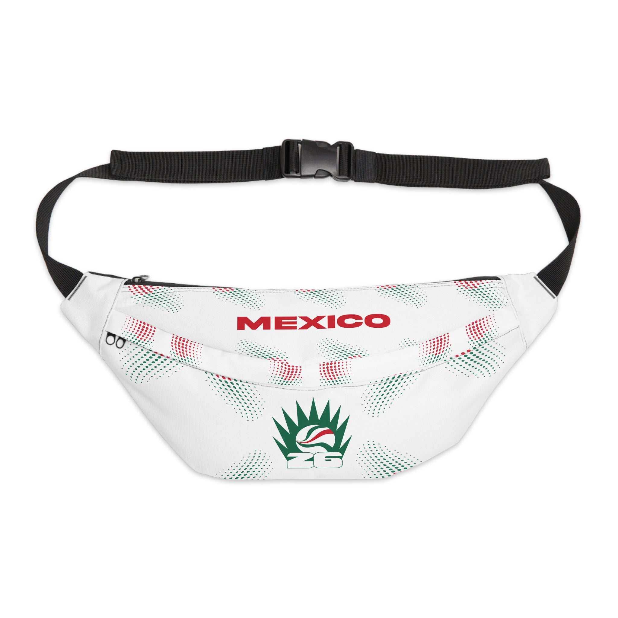Mexico-Stylish Large Fanny Pack for Everyday Use, Travel Accessory, Sporty Bag, Festival Essentials, Unisex Hip Pack