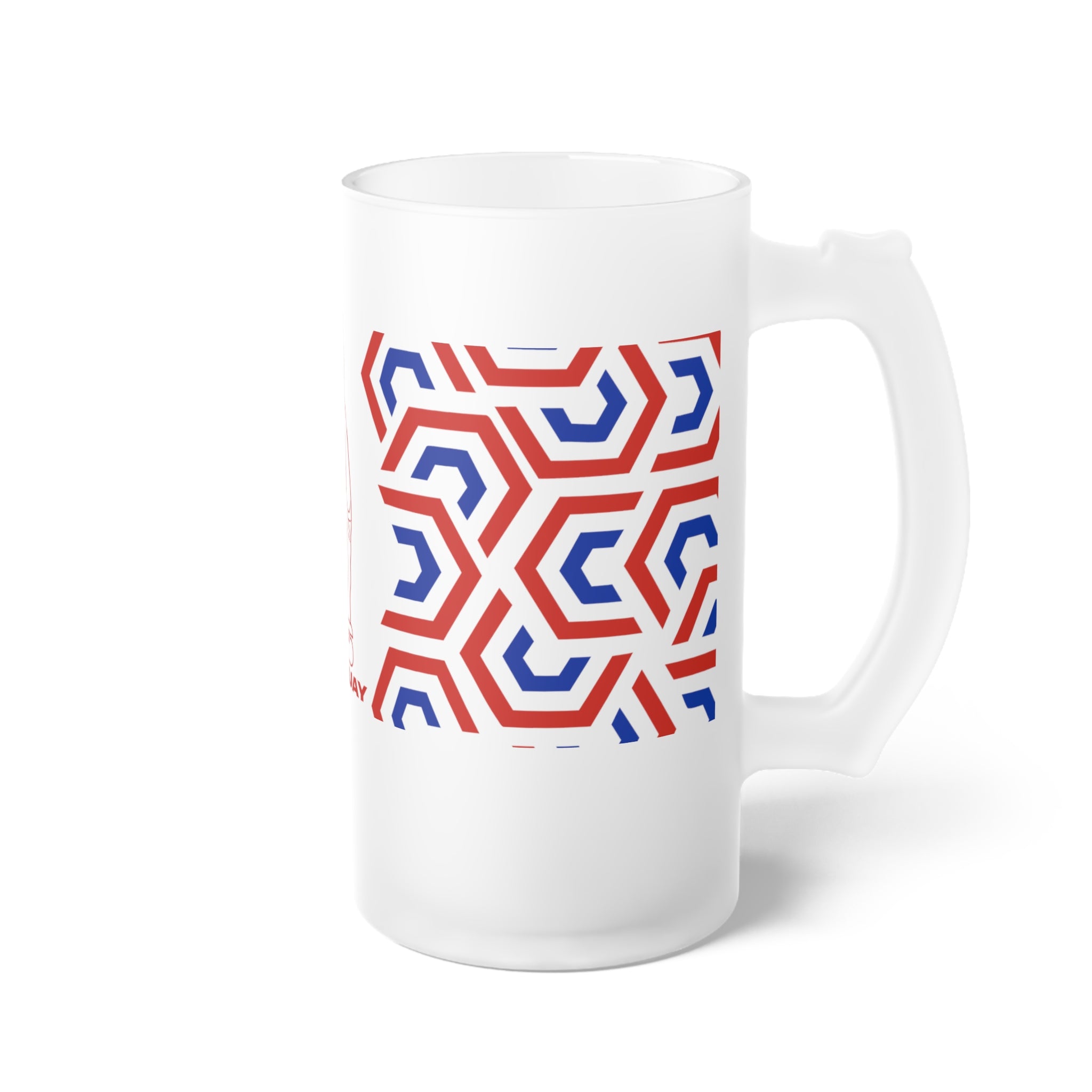 Paraguay- Inspired Frosted Glass Beer Mug for Celebrations, Personalized Gift for Friends, Partyware, Unique Home Bar Decor, Ideal for [...]