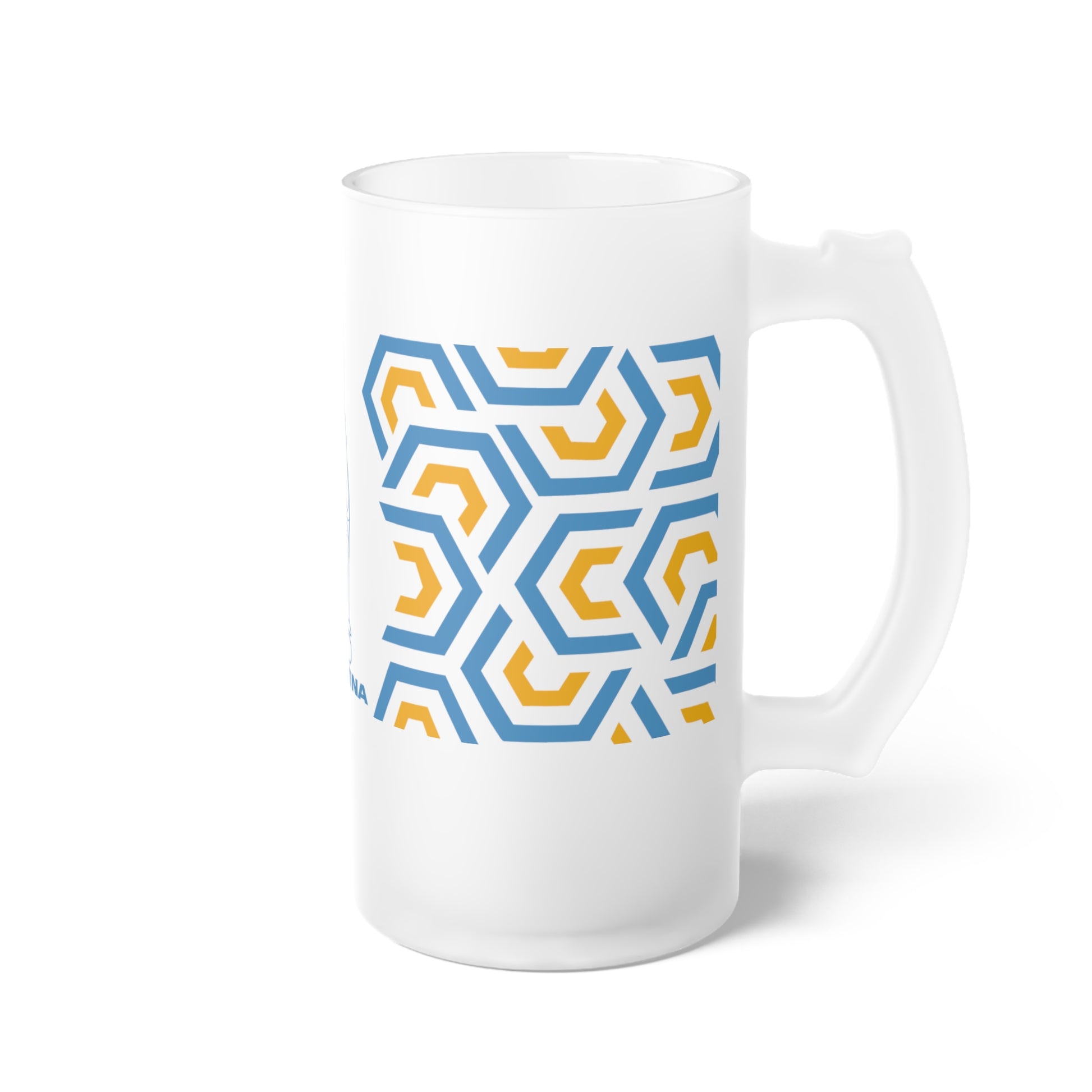 Argentina-Inspired Frosted Glass Beer Mug for Celebrations, Personalized Gift for Friends, Partyware, Unique Home Bar Decor, Ideal for [...]