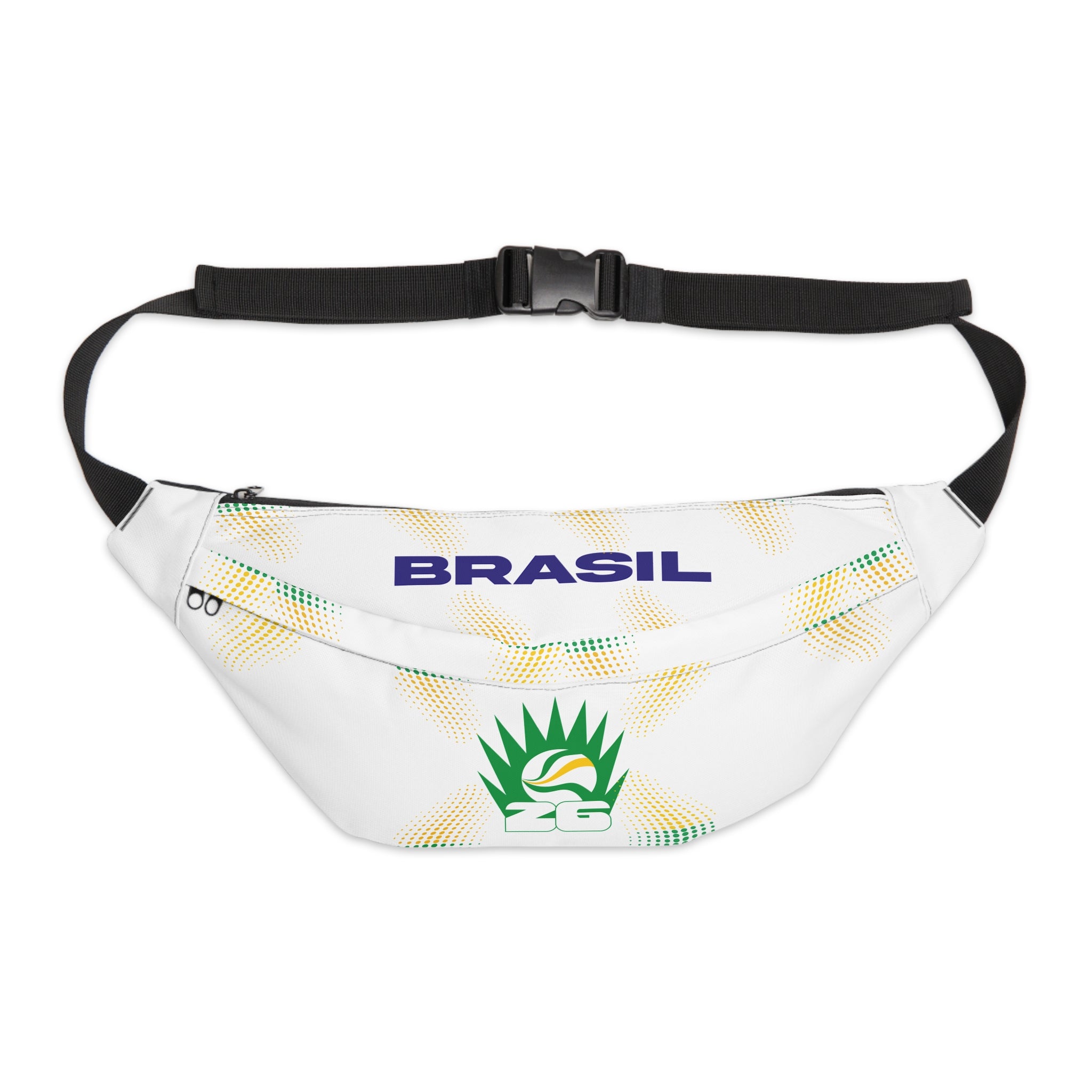 Brasil Stylish Large Fanny Pack for Everyday Use, Travel Accessory, Sporty Bag, Festival Essentials, Unisex Hip Pack